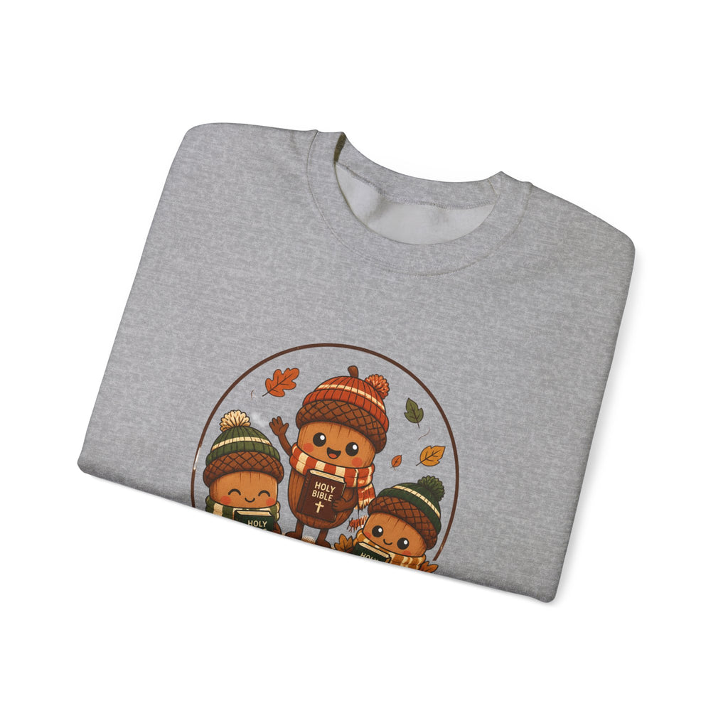 Grow in Him Sweatshirt | Christian Autumn, Fall Leaves Faith Apparel