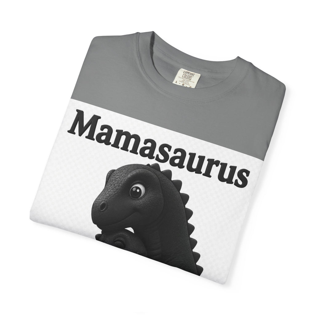 Mamasaurus T-Shirt — Cute Mama Dinosaur Graphic Tee for Mother's Day