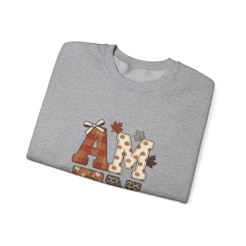 Amen So Be It Sweatshirt | Christian Autumn, Fall Leaves & Pumpkins