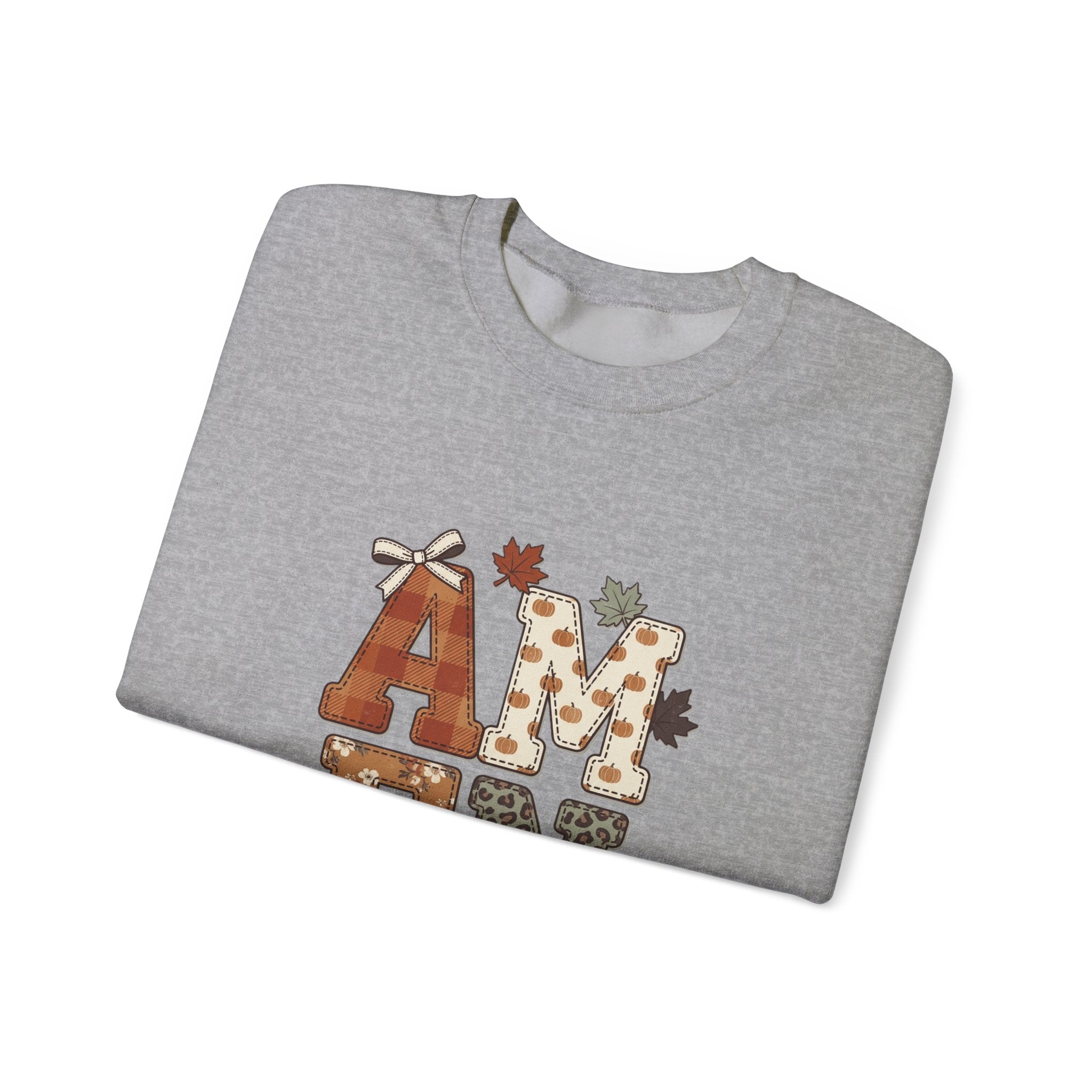 Amen So Be It Sweatshirt | Christian Autumn, Fall Leaves & Pumpkins