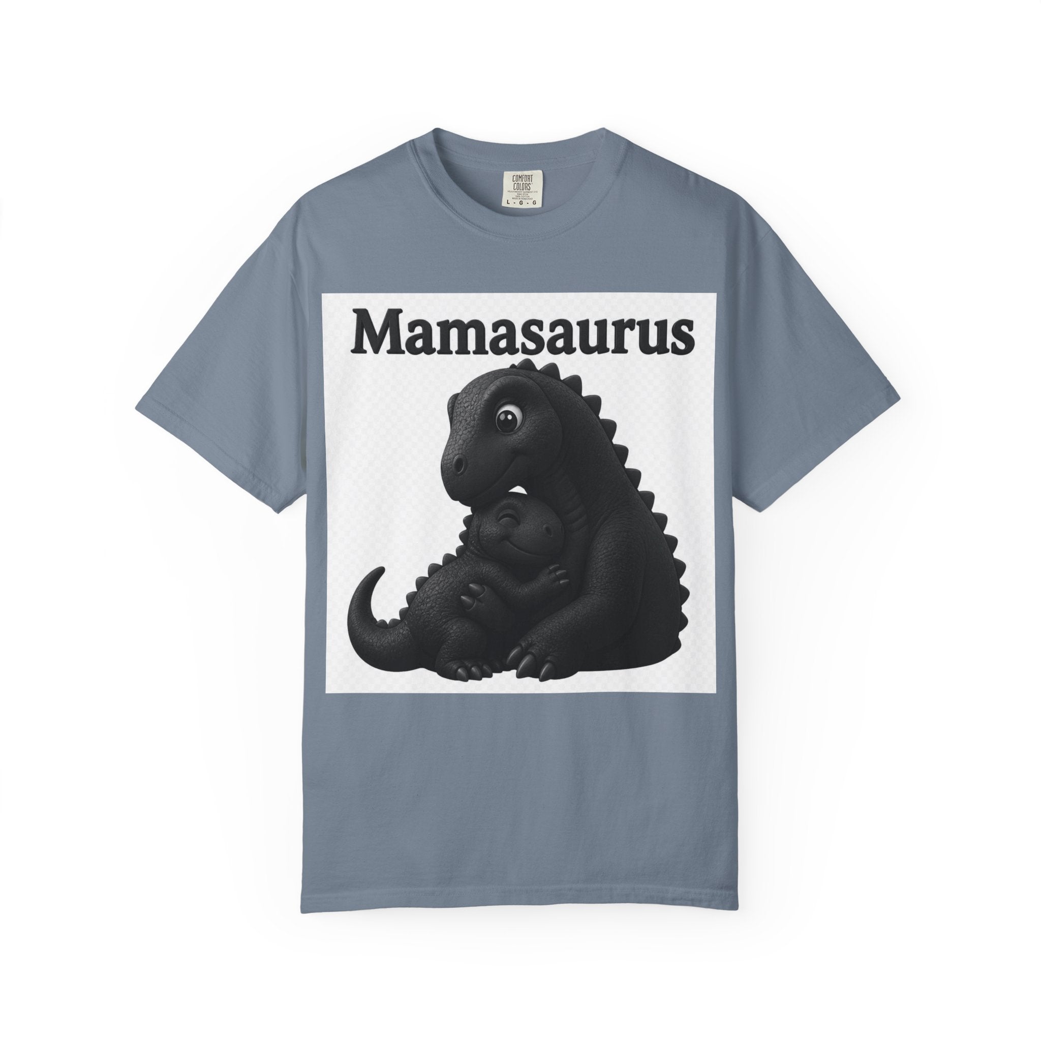 Mamasaurus T-Shirt — Cute Mama Dinosaur Graphic Tee for Mother's Day