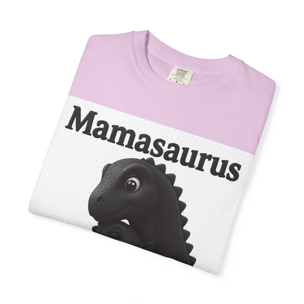 Mamasaurus T-Shirt — Cute Mama Dinosaur Graphic Tee for Mother's Day