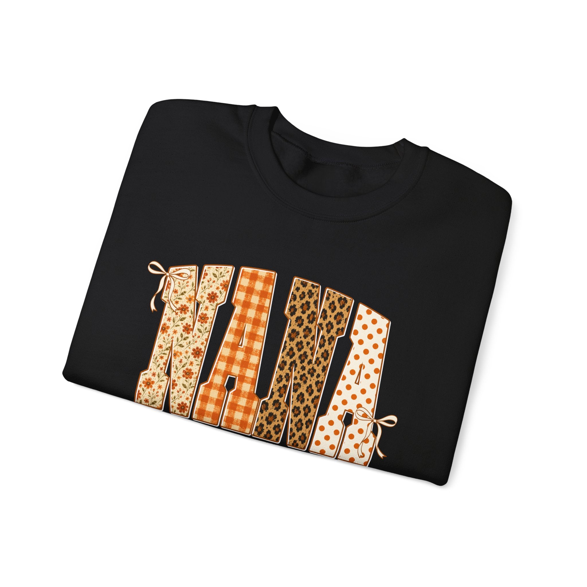 Fall Plaid Pumpkin Crewneck Sweatshirt
