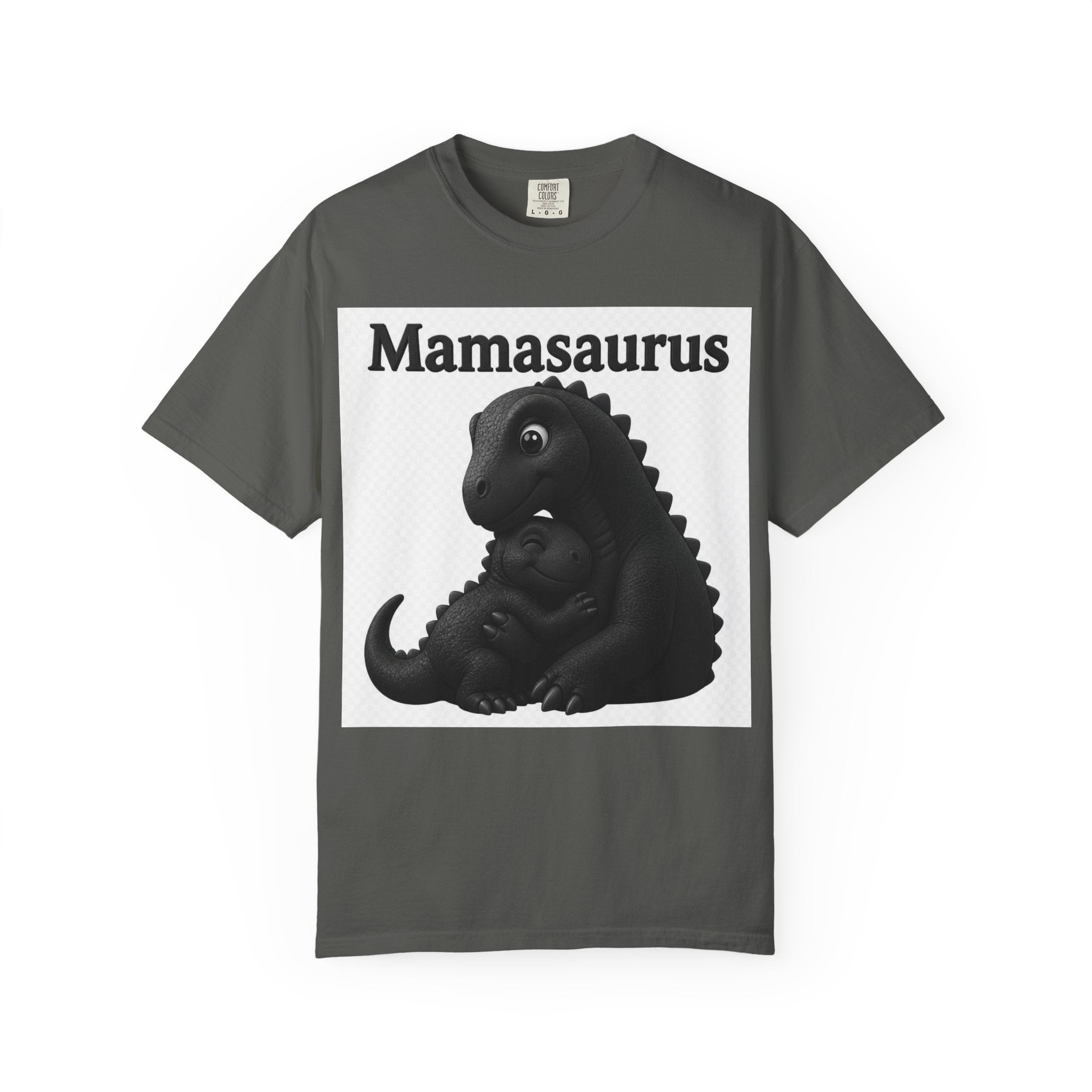 Mamasaurus T-Shirt — Cute Mama Dinosaur Graphic Tee for Mother's Day