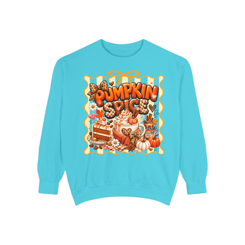 Pumpkin Spice Sweatshirt — Cozy Fall Autumn Graphic Pullover