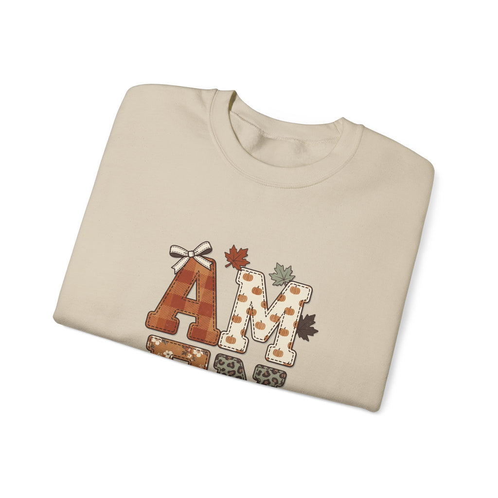 Amen So Be It Sweatshirt | Christian Autumn, Fall Leaves & Pumpkins