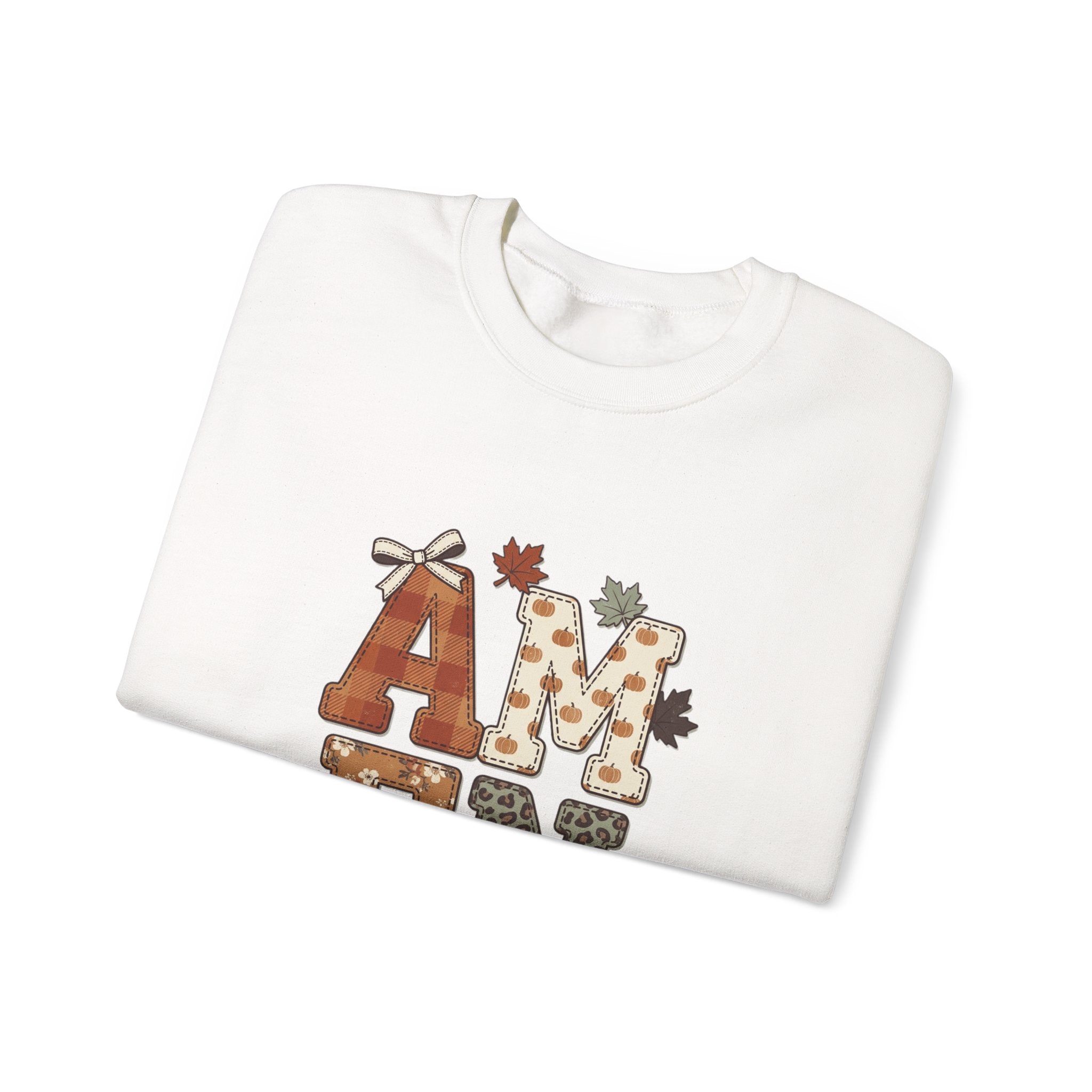 Amen So Be It Sweatshirt | Christian Autumn, Fall Leaves & Pumpkins