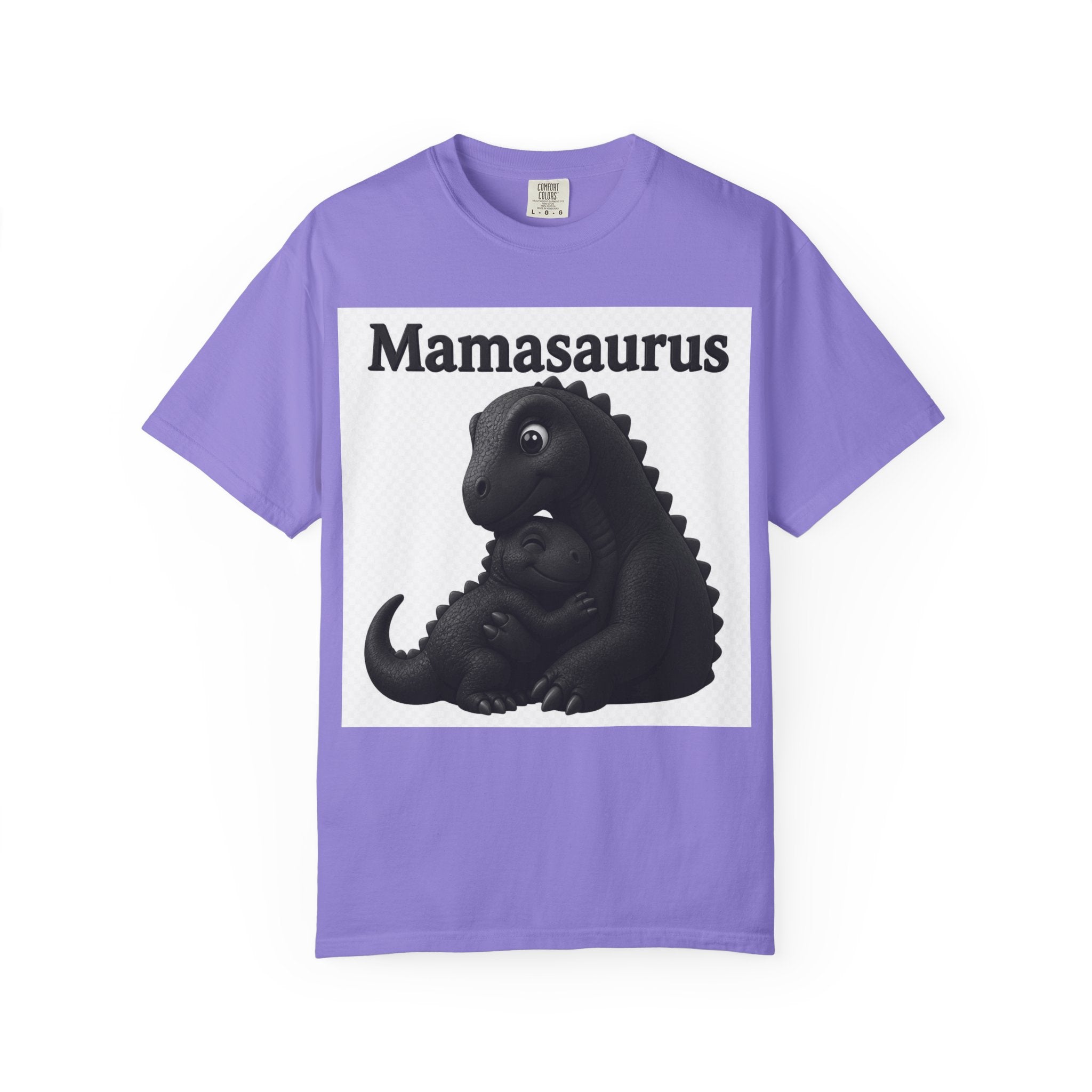 Mamasaurus T-Shirt — Cute Mama Dinosaur Graphic Tee for Mother's Day