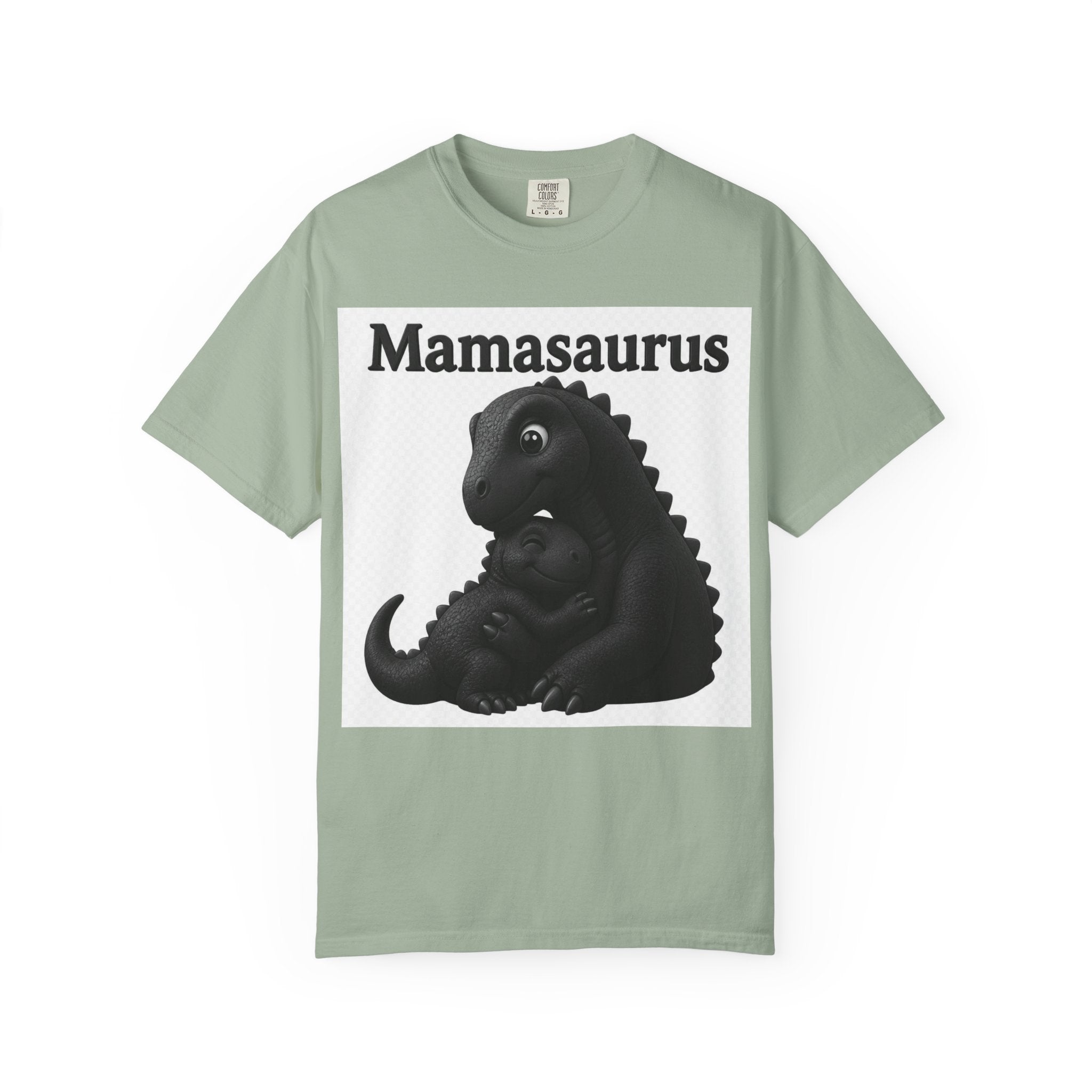 Mamasaurus T-Shirt — Cute Mama Dinosaur Graphic Tee for Mother's Day