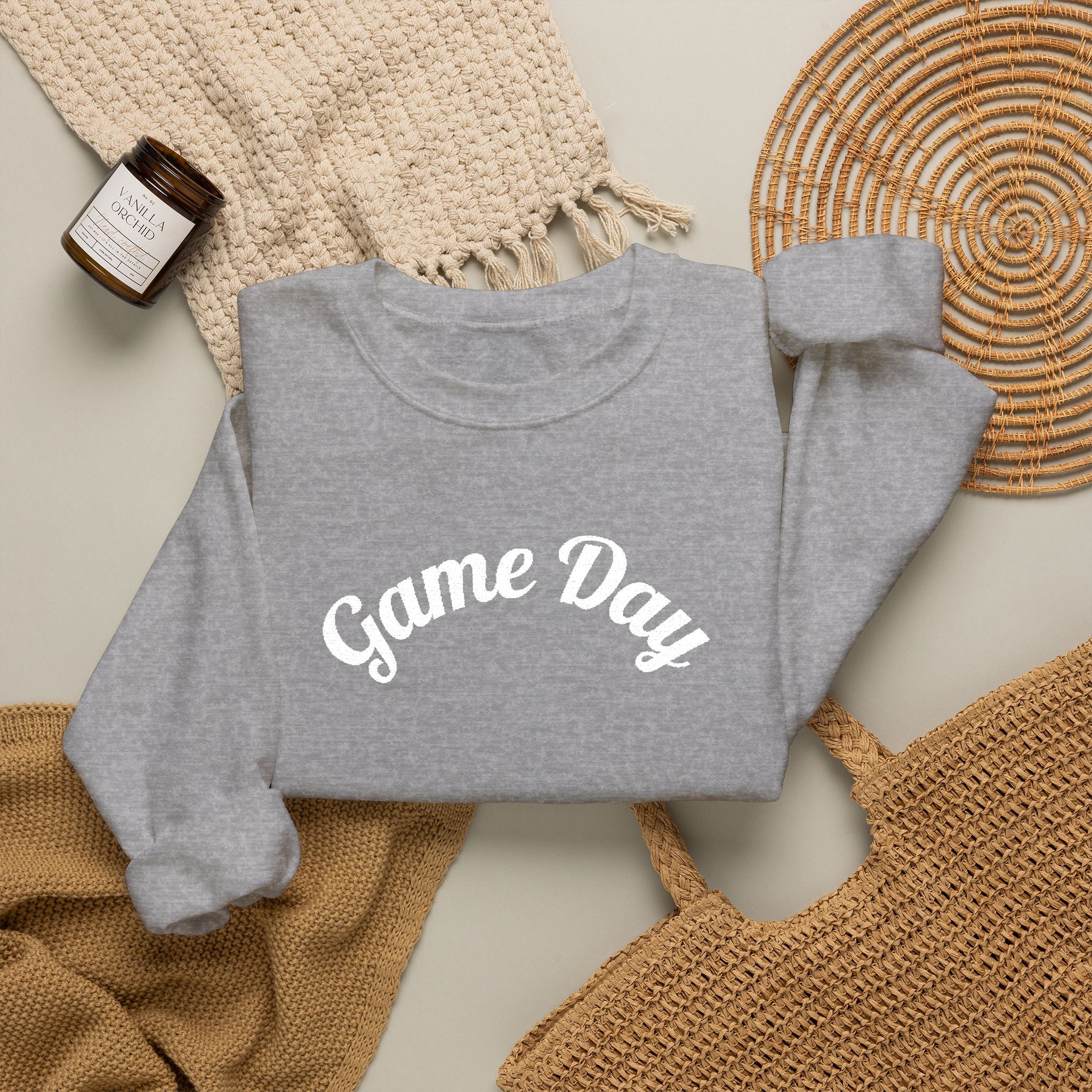 Game Day Crewneck Sweatshirt — Classic Sports Fan Pullover