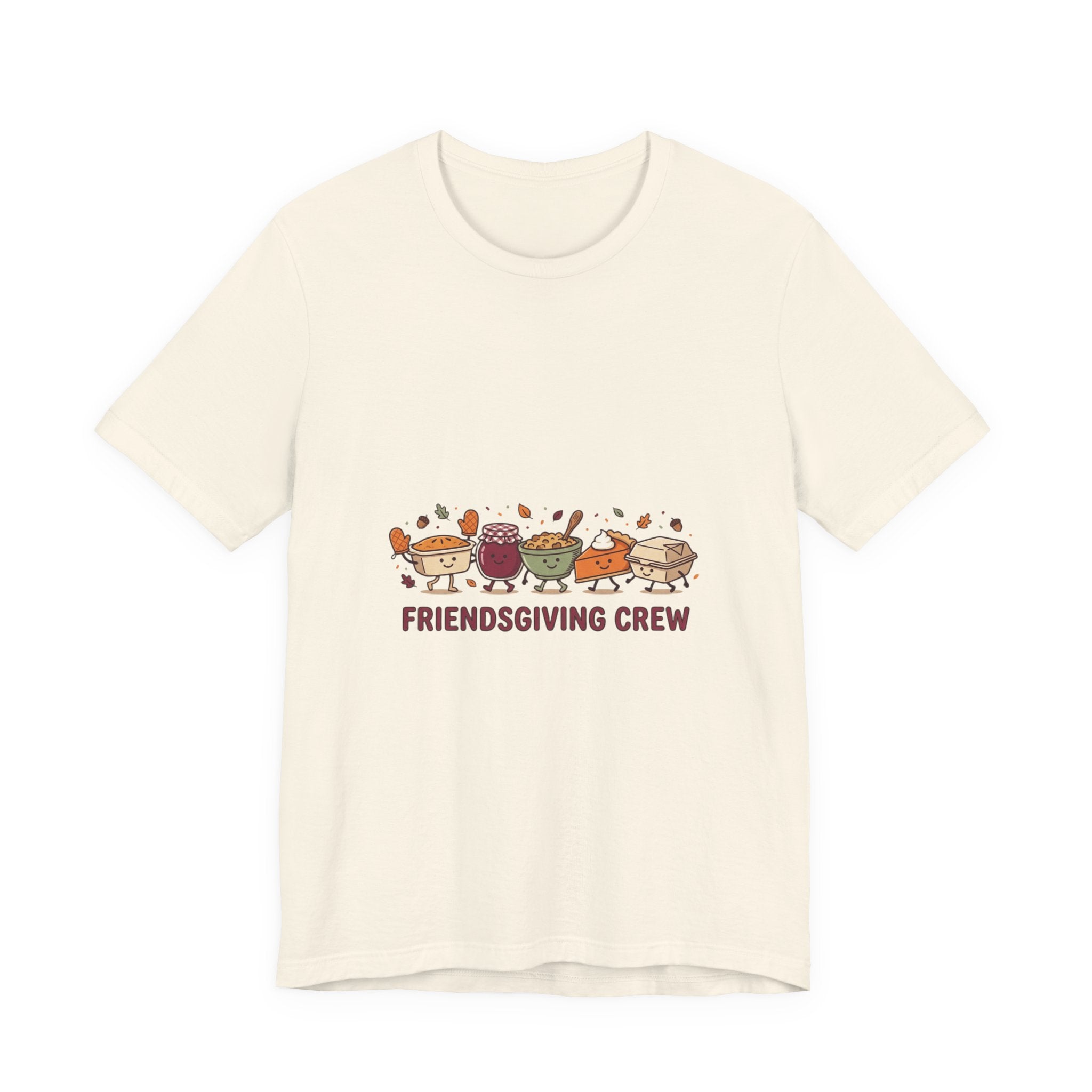 Friendsgiving Crew Tee | Thanksgiving Thanksgiving Turkey Pumpkin Pie Fall Foliage