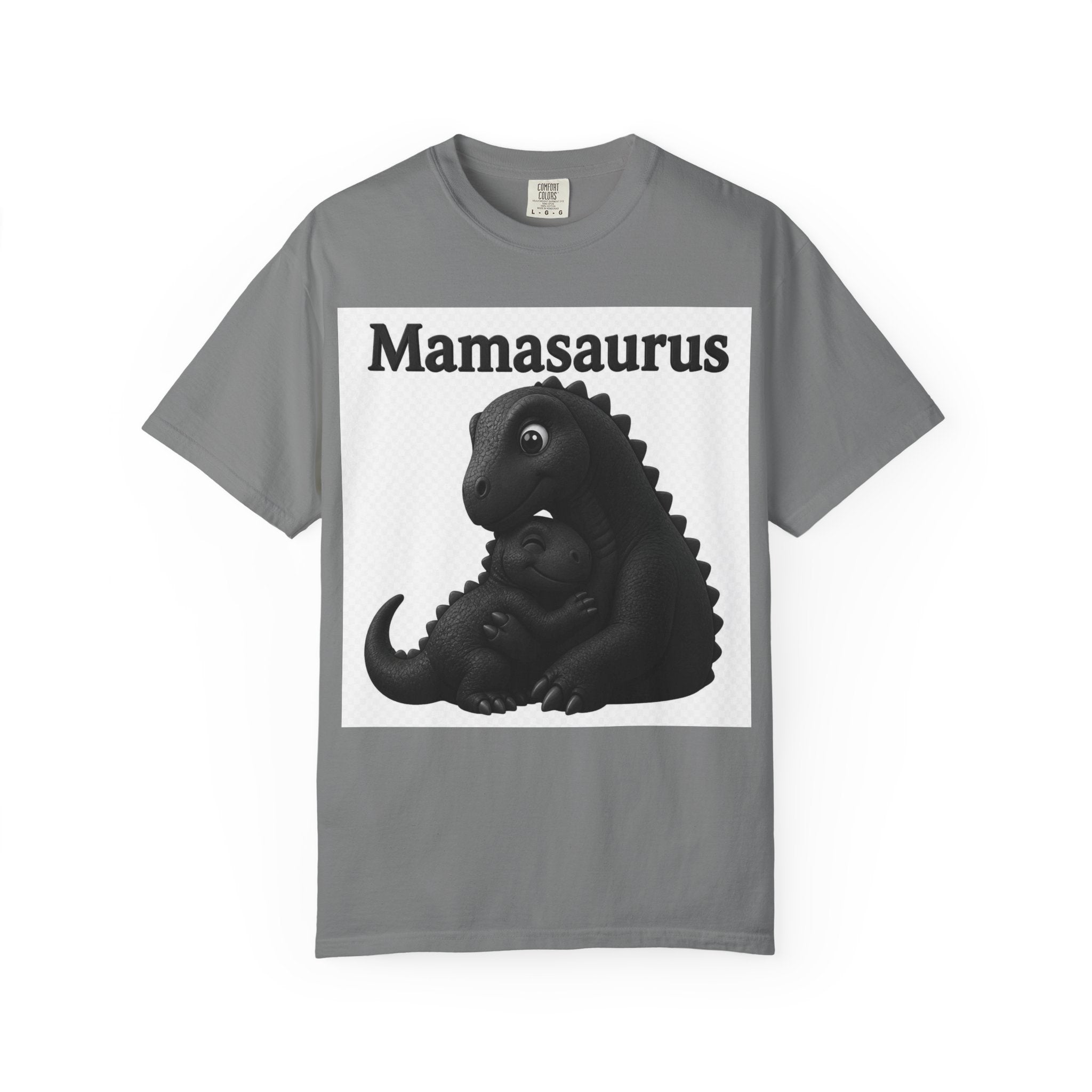Mamasaurus T-Shirt — Cute Mama Dinosaur Graphic Tee for Mother's Day