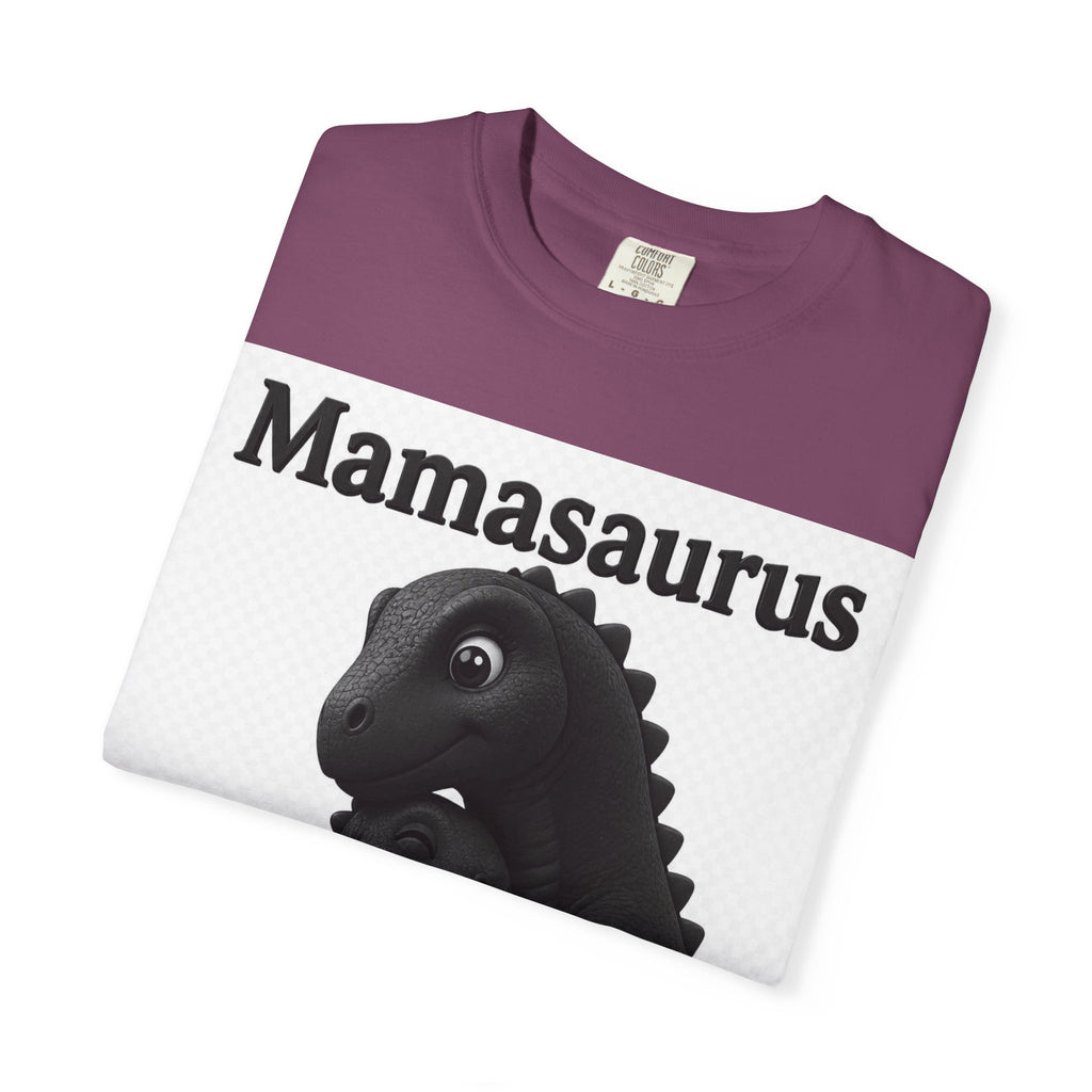 Mamasaurus T-Shirt — Cute Mama Dinosaur Graphic Tee for Mother's Day