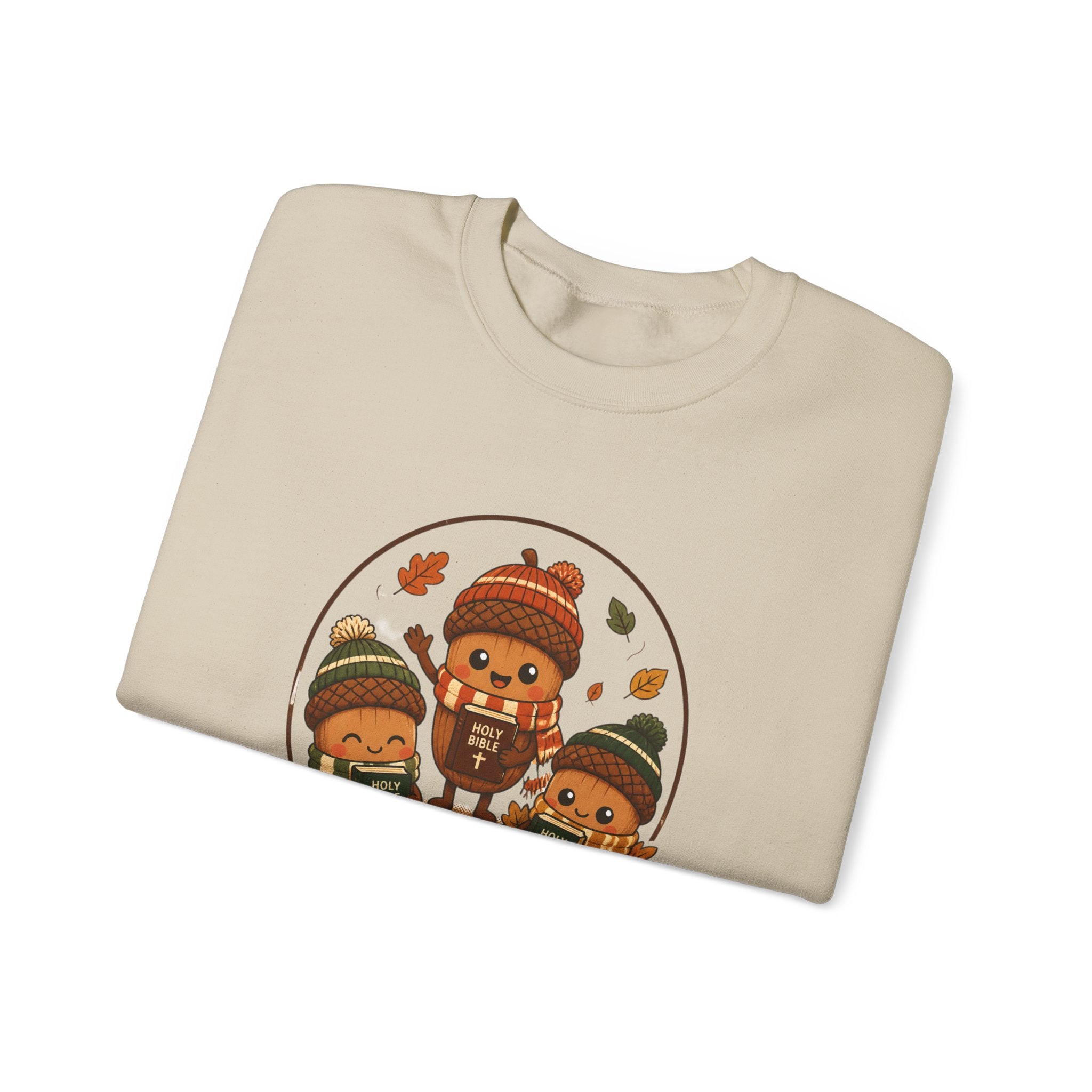 Grow in Him Sweatshirt | Christian Autumn, Fall Leaves Faith Apparel