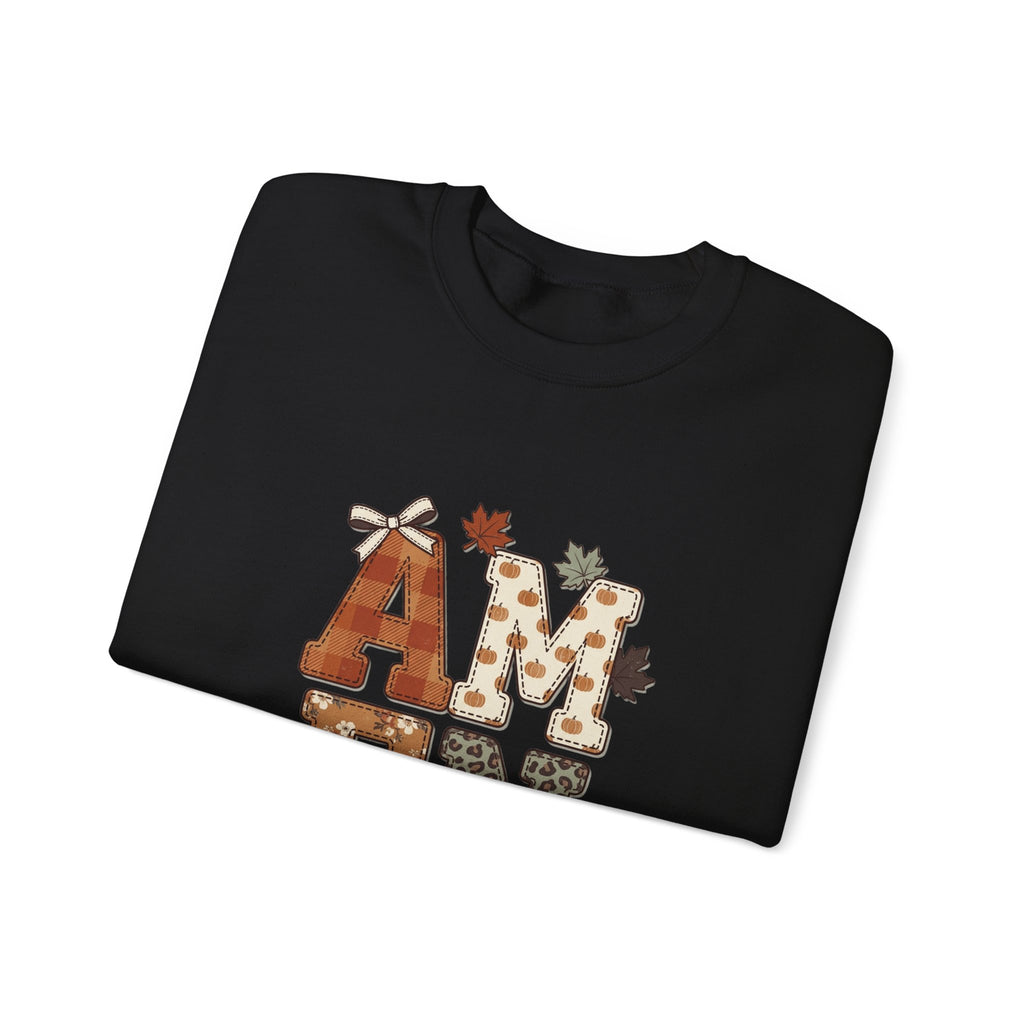 Amen So Be It Sweatshirt | Christian Autumn, Fall Leaves & Pumpkins