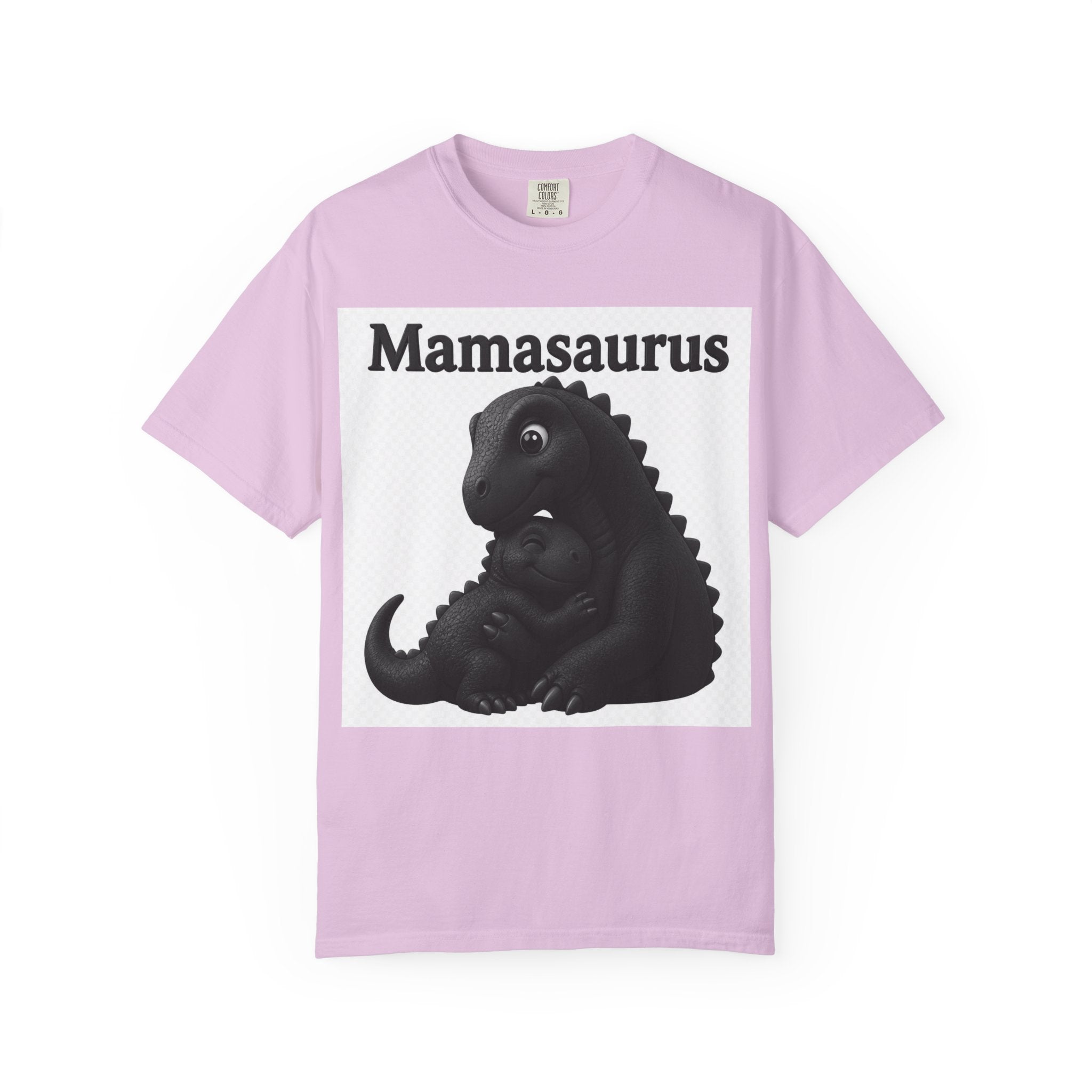 Mamasaurus T-Shirt — Cute Mama Dinosaur Graphic Tee for Mother's Day