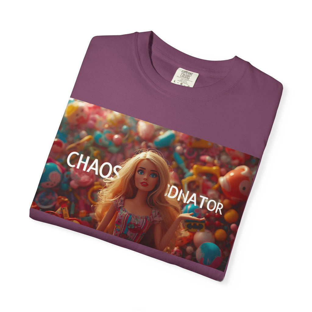 Chaos Coordinator Graphic T-Shirt — Barbie-Inspired Pop Art Tee