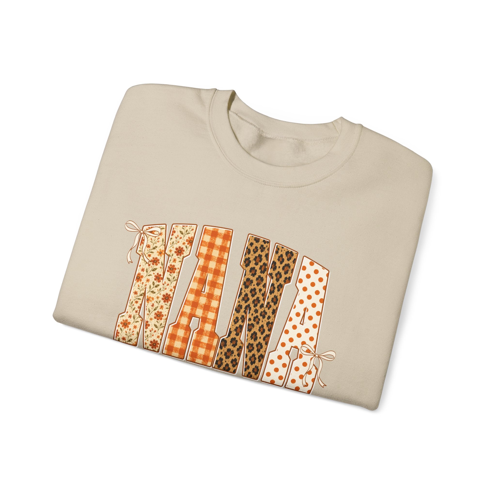 Fall Plaid Pumpkin Crewneck Sweatshirt