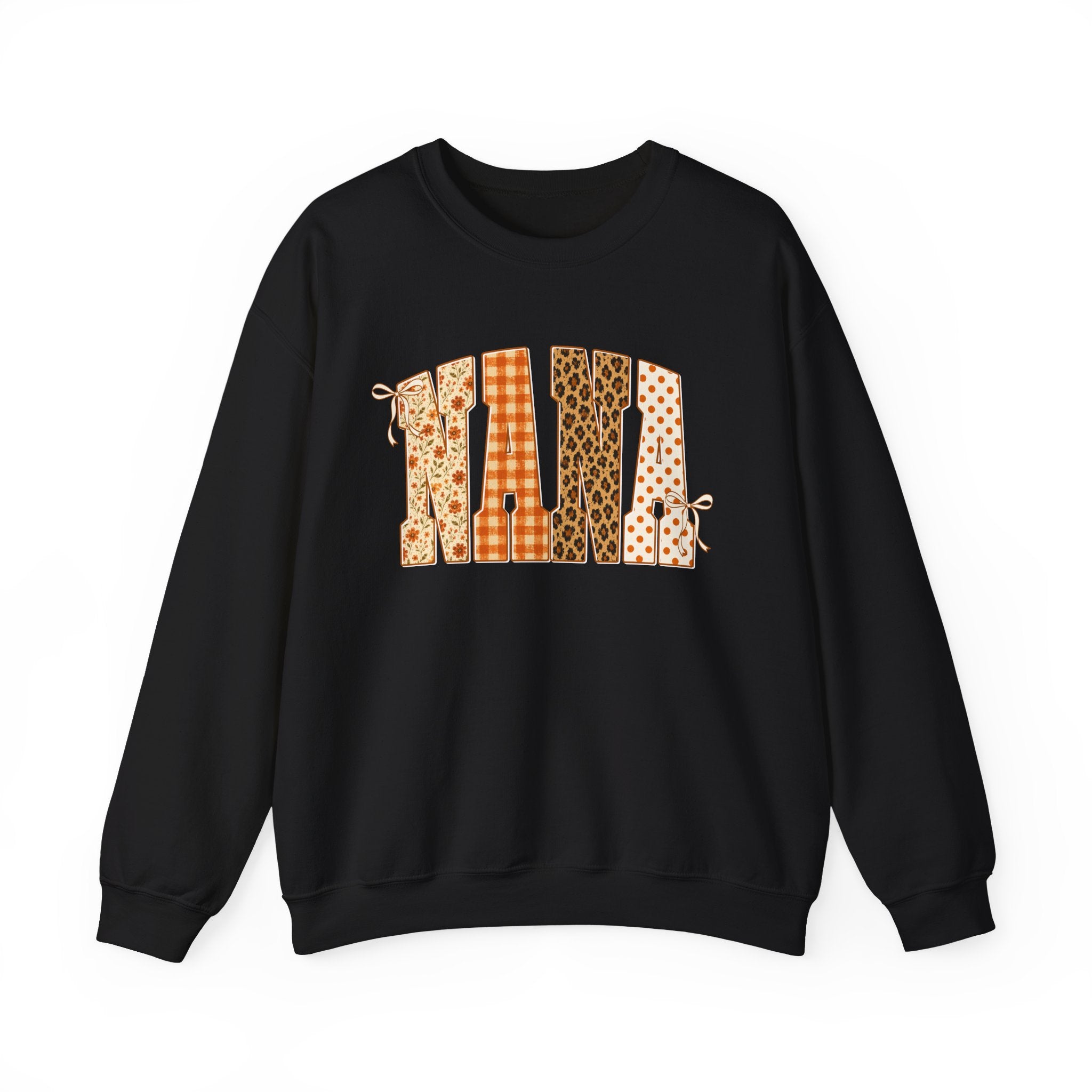 Fall Plaid Pumpkin Crewneck Sweatshirt