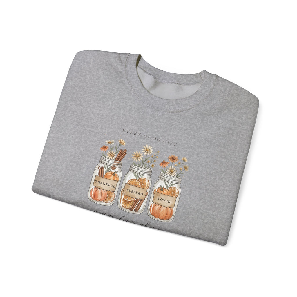 Roots from Above Crewneck Sweatshirt | Christian Autumn, Fall Leaves