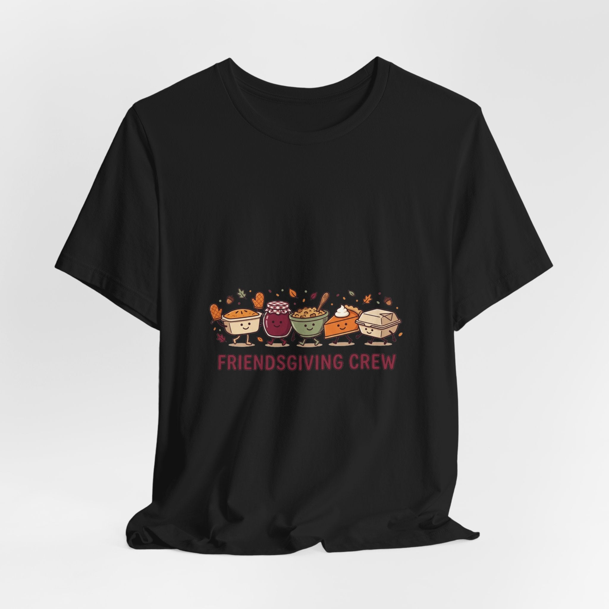 Friendsgiving Crew Tee | Thanksgiving Thanksgiving Turkey Pumpkin Pie Fall Foliage