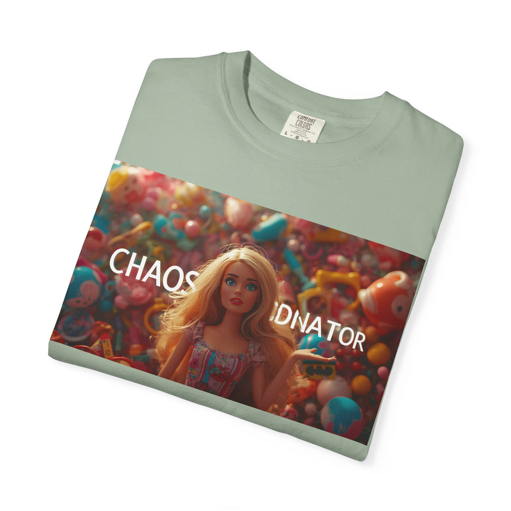 Chaos Coordinator Graphic T-Shirt — Barbie-Inspired Pop Art Tee