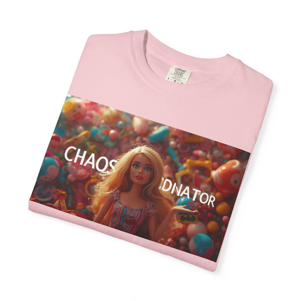 Chaos Coordinator Graphic T-Shirt — Barbie-Inspired Pop Art Tee