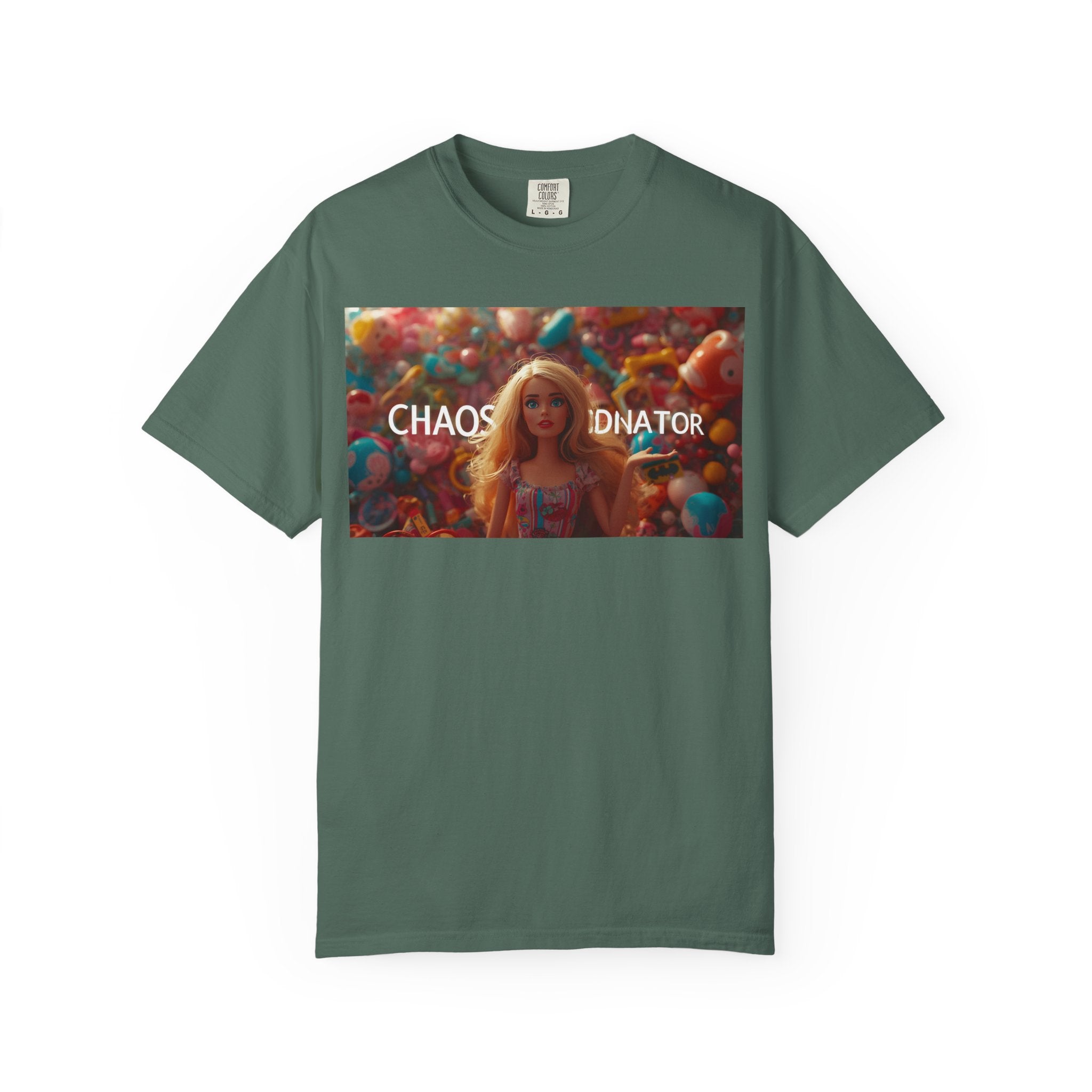 Chaos Coordinator Graphic T-Shirt — Barbie-Inspired Pop Art Tee