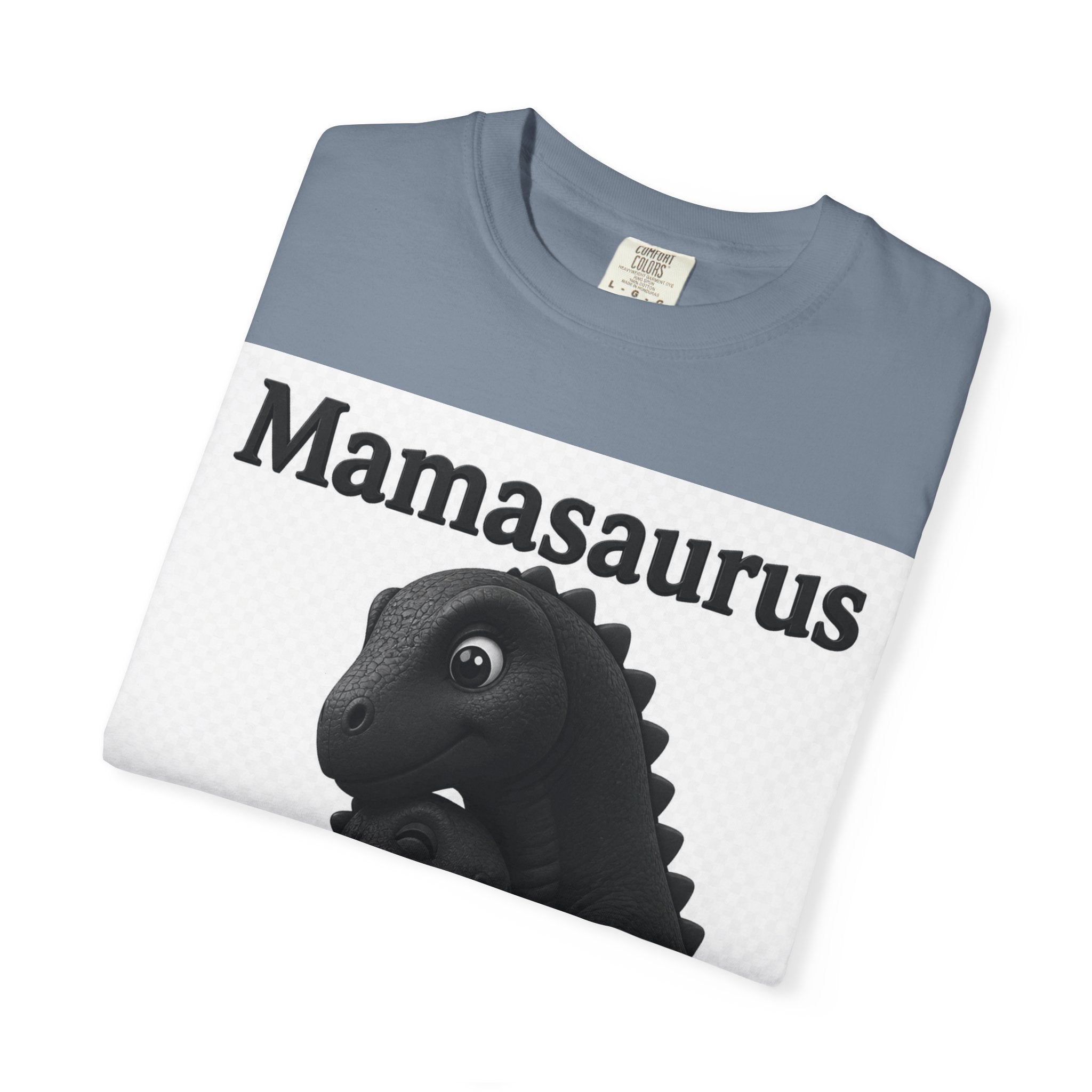 Mamasaurus T-Shirt — Cute Mama Dinosaur Graphic Tee for Mother's Day