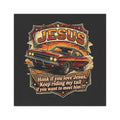 Jesus Classic Muscle Car Magnet — “Honk if you love Jesus, Keep riding my tail if you want to meet him”
