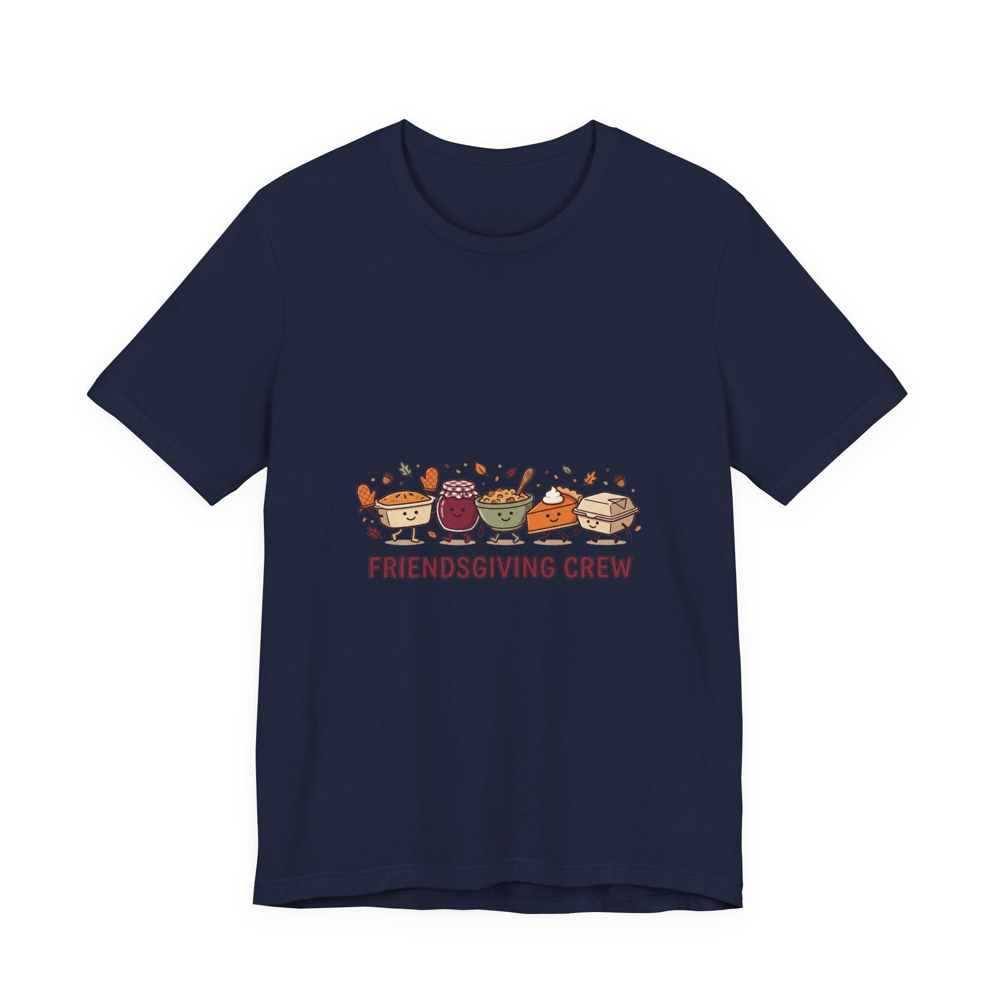 Friendsgiving Crew Tee | Thanksgiving Thanksgiving Turkey Pumpkin Pie Fall Foliage