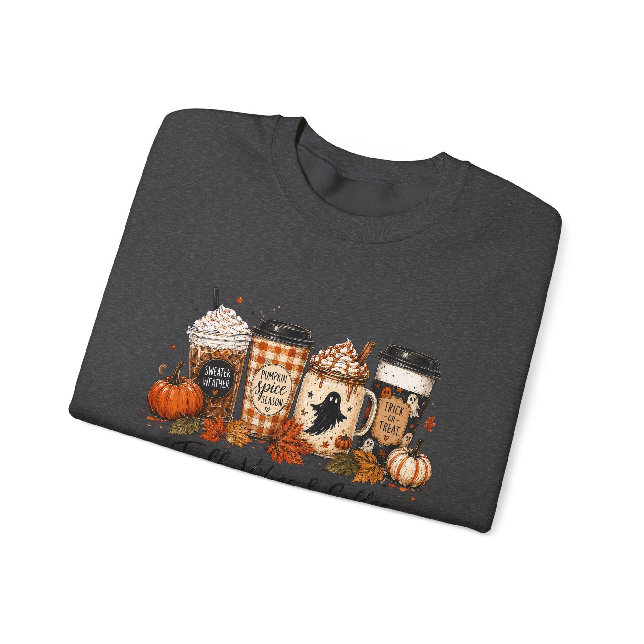 Fall Vibes & Coffee Sweatshirt