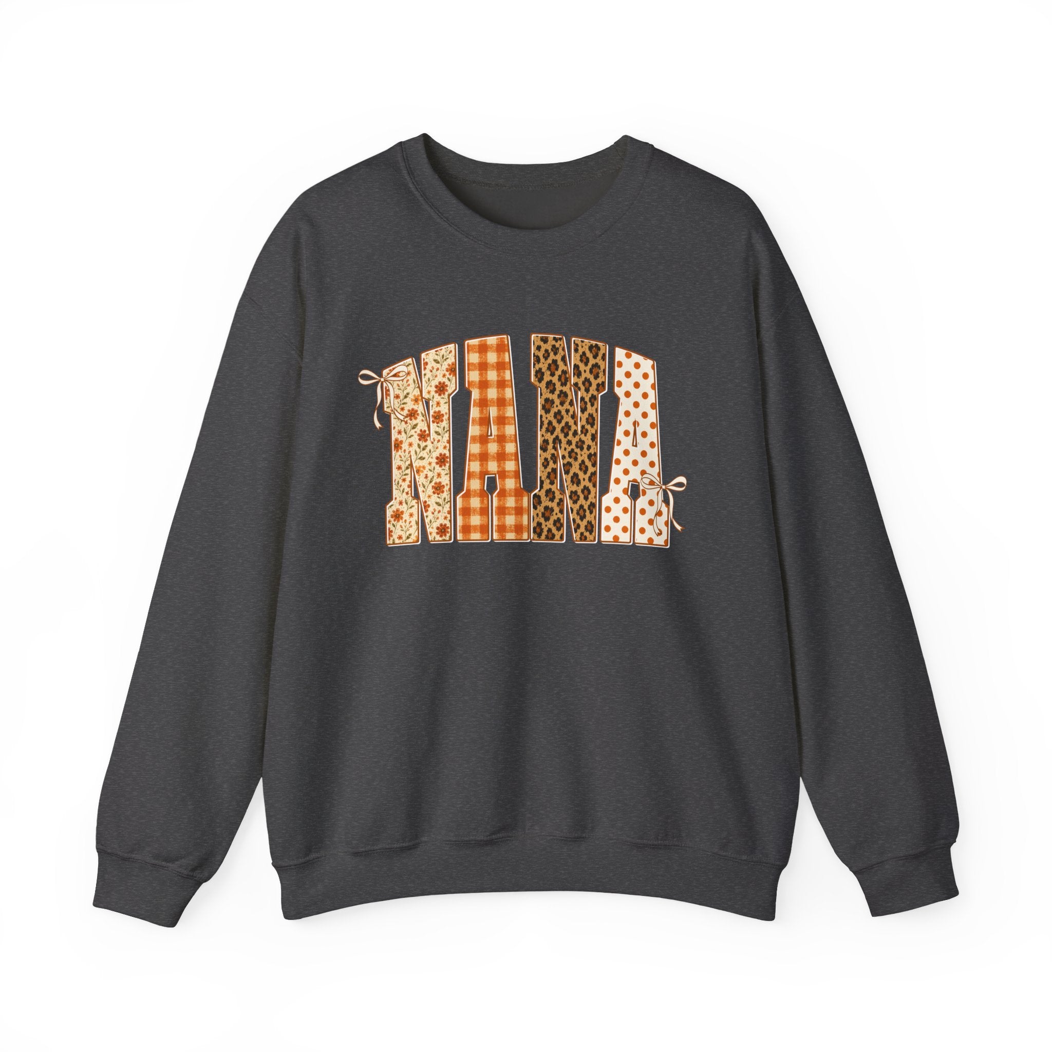 Fall Plaid Pumpkin Crewneck Sweatshirt