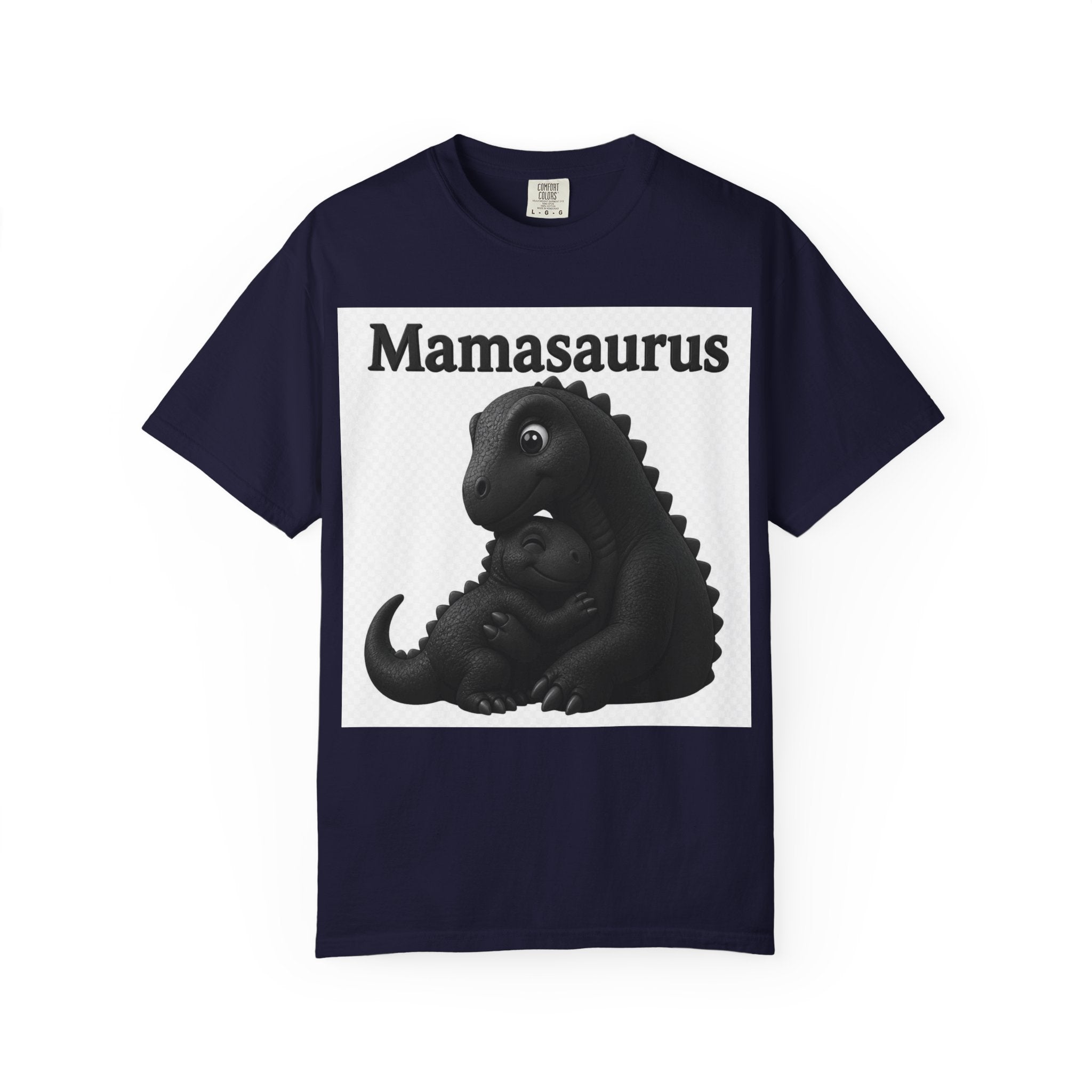 Mamasaurus T-Shirt — Cute Mama Dinosaur Graphic Tee for Mother's Day