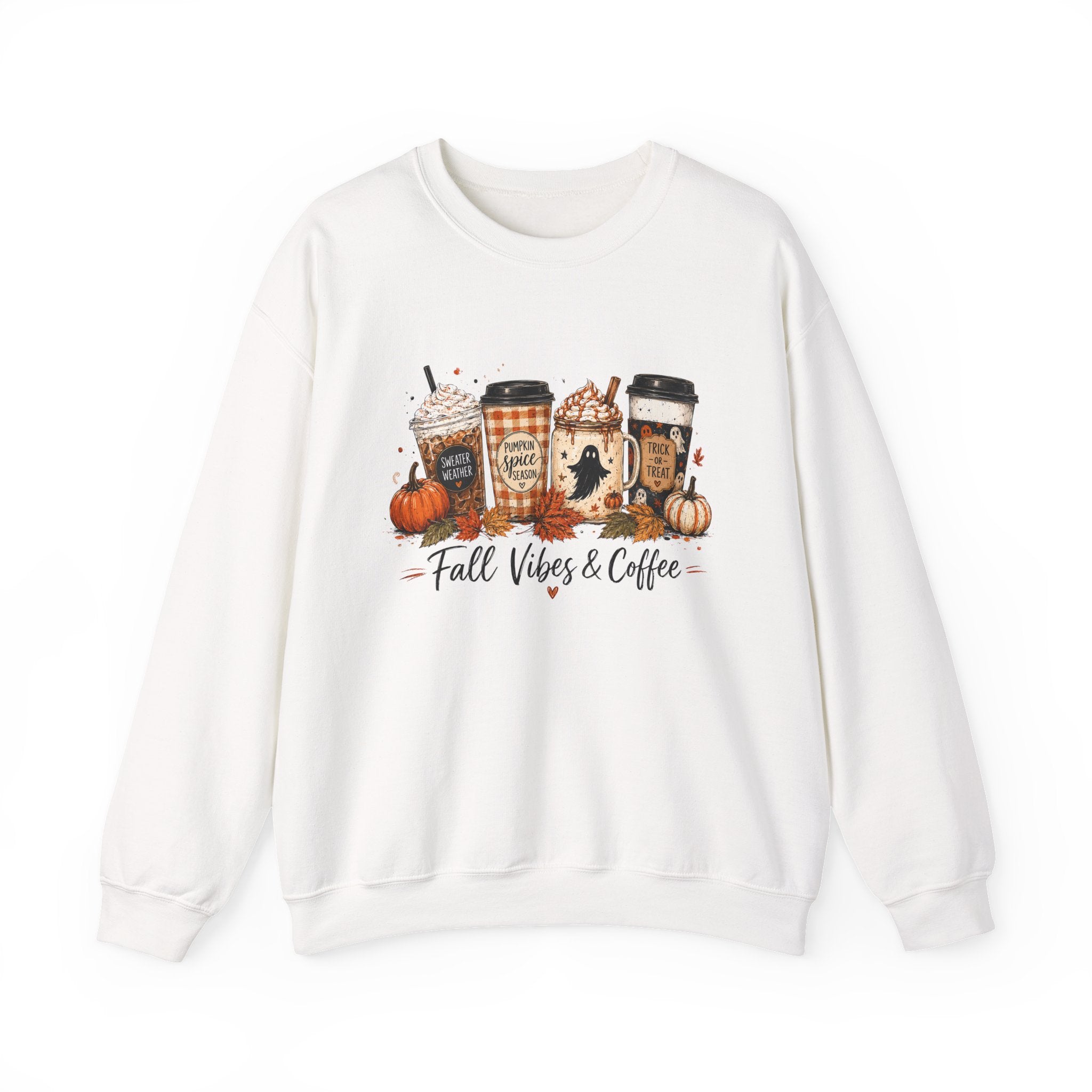 Fall Vibes & Coffee Sweatshirt