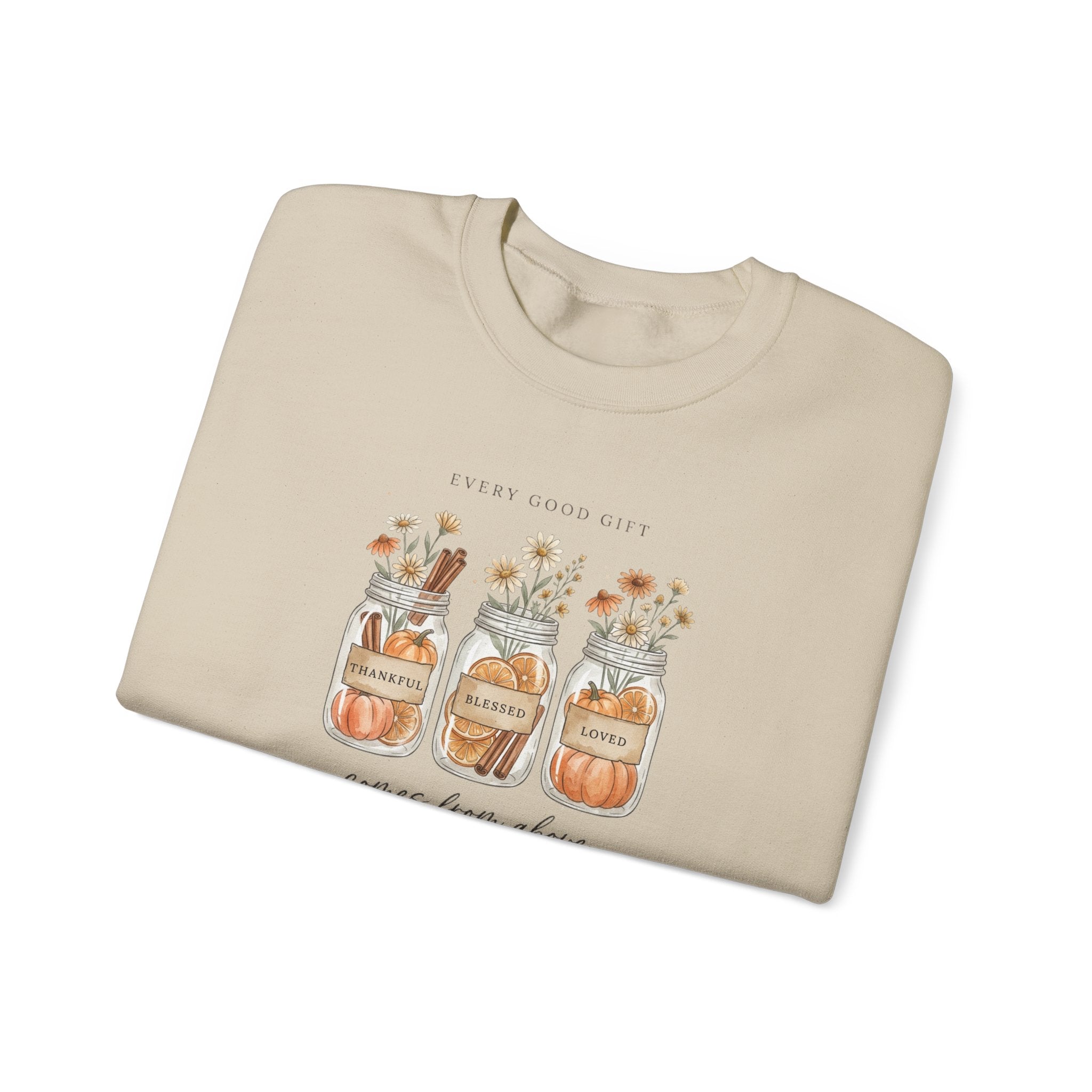 Roots from Above Crewneck Sweatshirt | Christian Autumn, Fall Leaves