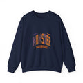 Momster Spooky Season Crewneck Sweatshirt | Halloween mom, bats, vintage orange-purple