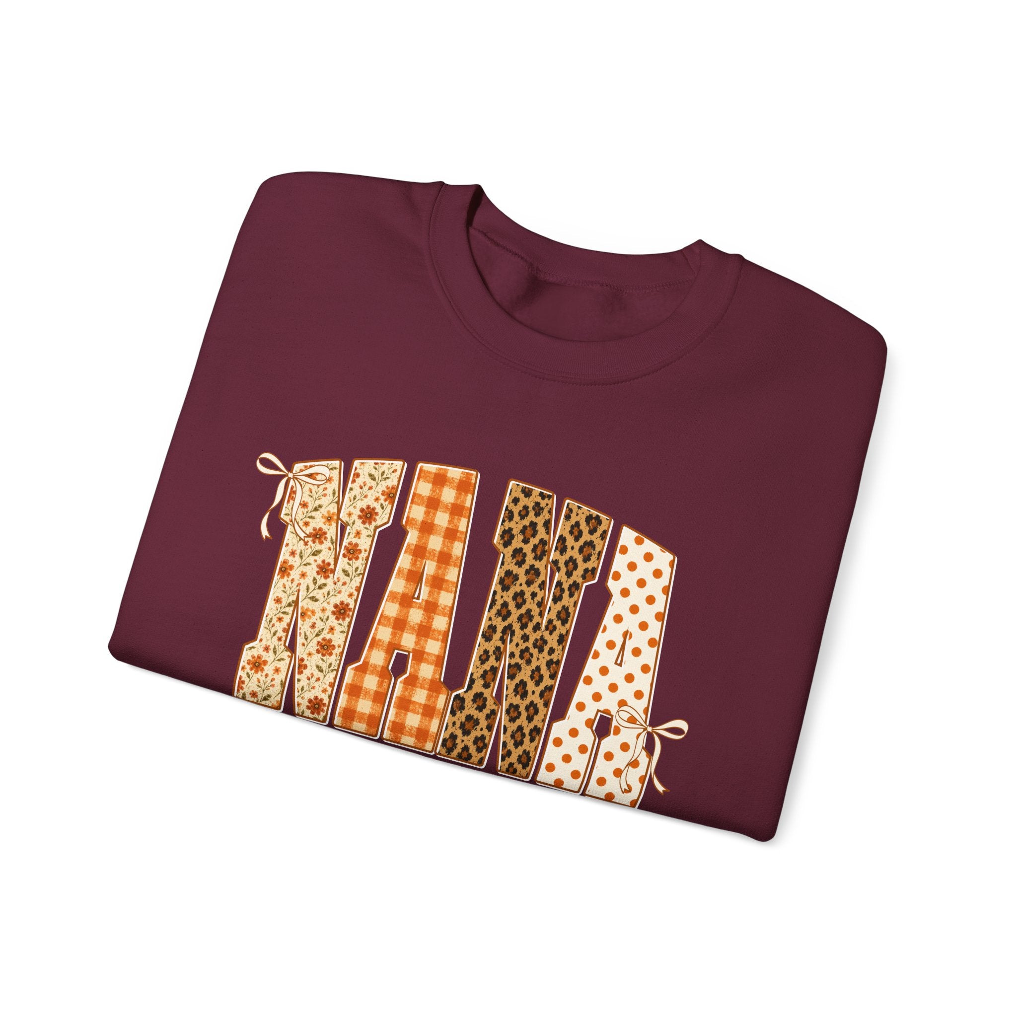 Fall Plaid Pumpkin Crewneck Sweatshirt