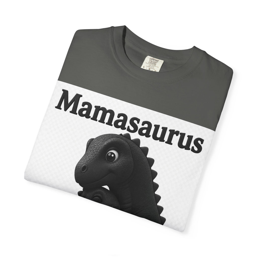 Mamasaurus T-Shirt — Cute Mama Dinosaur Graphic Tee for Mother's Day