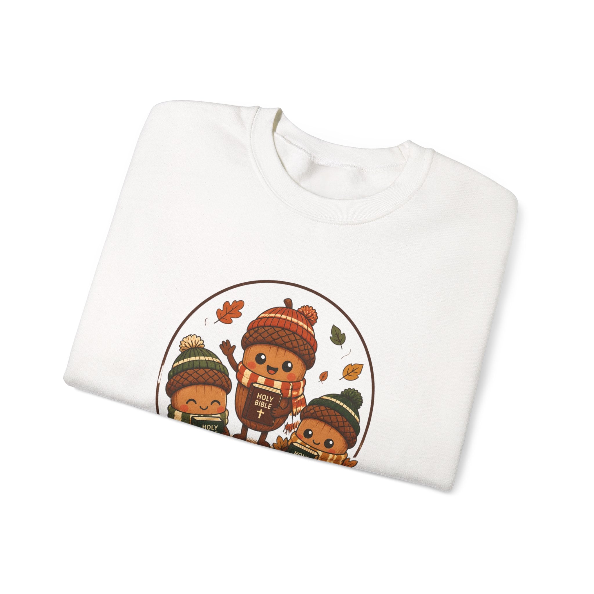 Grow in Him Sweatshirt | Christian Autumn, Fall Leaves Faith Apparel