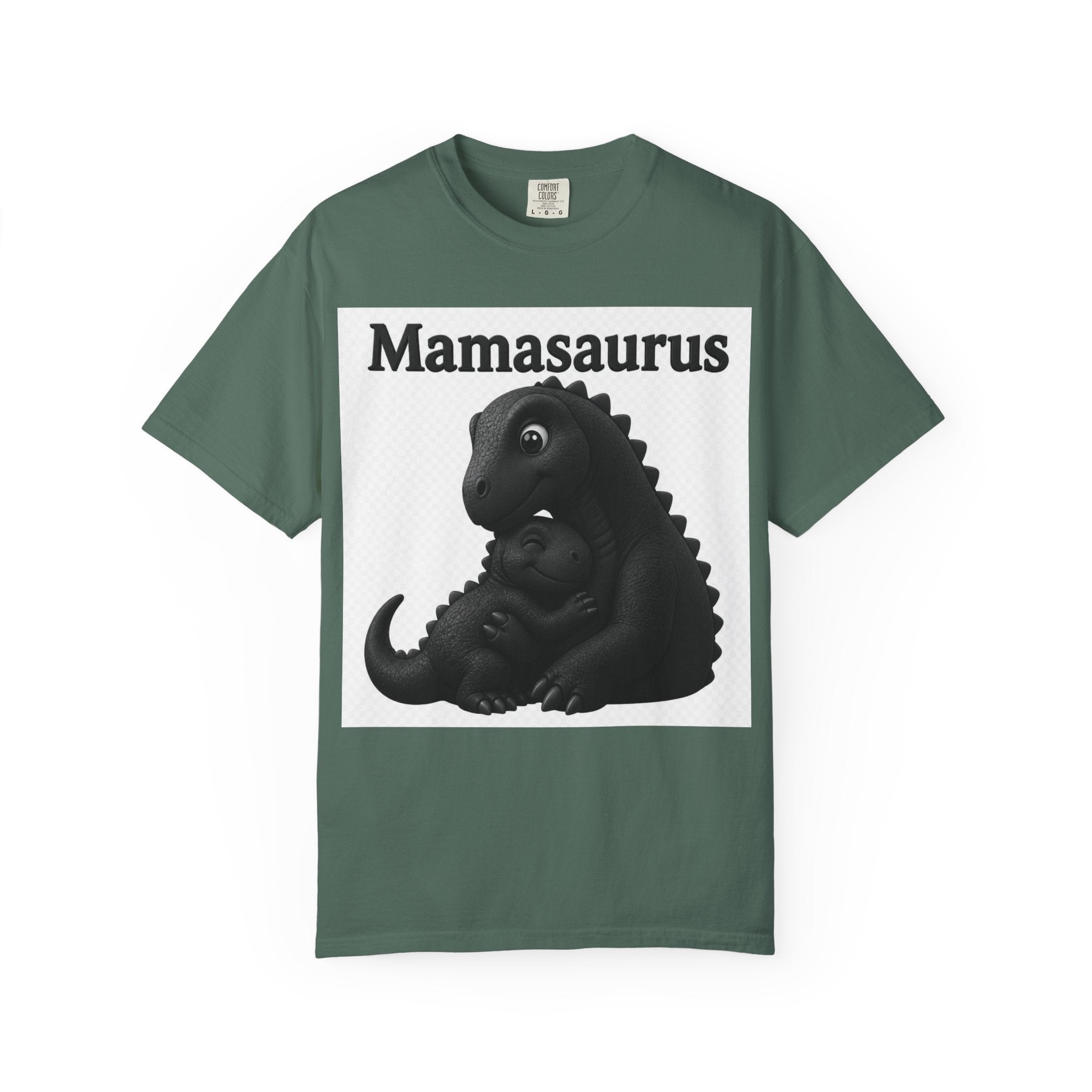 Mamasaurus T-Shirt — Cute Mama Dinosaur Graphic Tee for Mother's Day