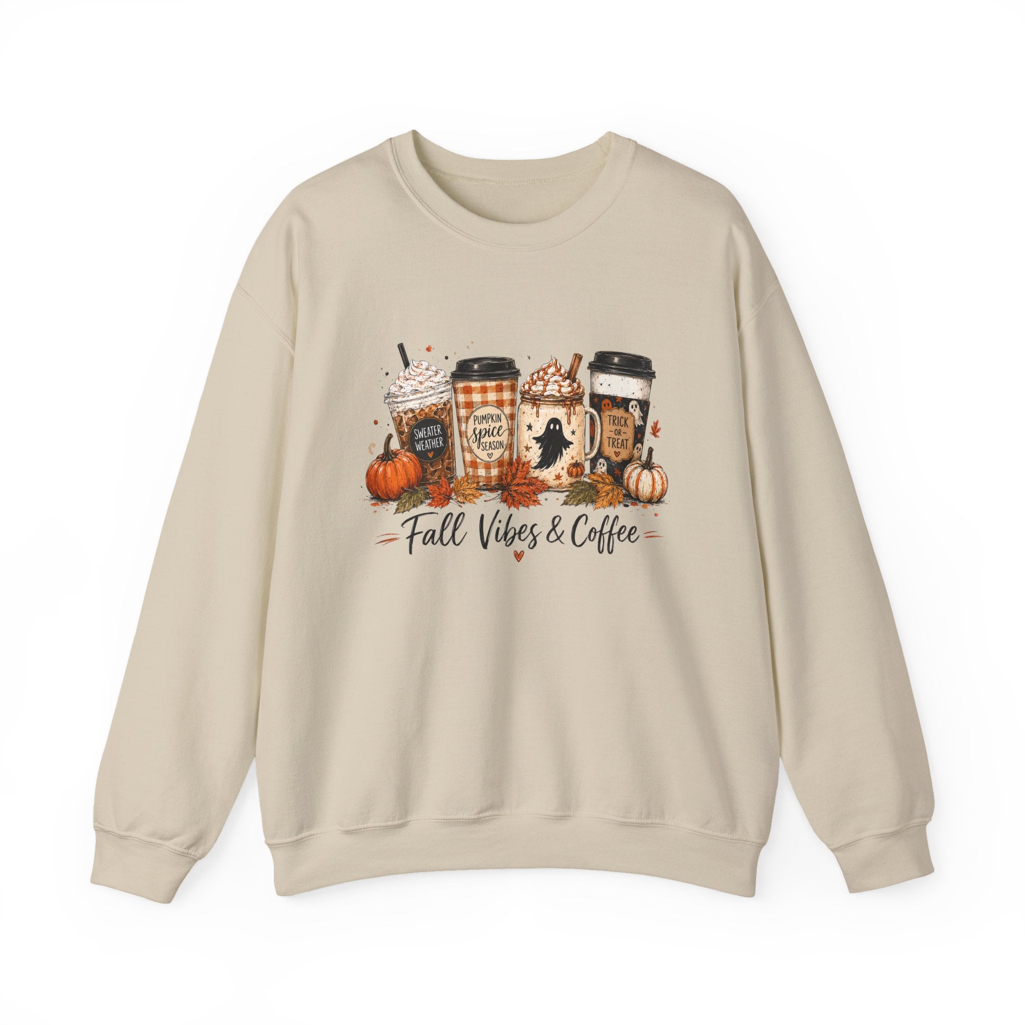 Fall Vibes & Coffee Sweatshirt