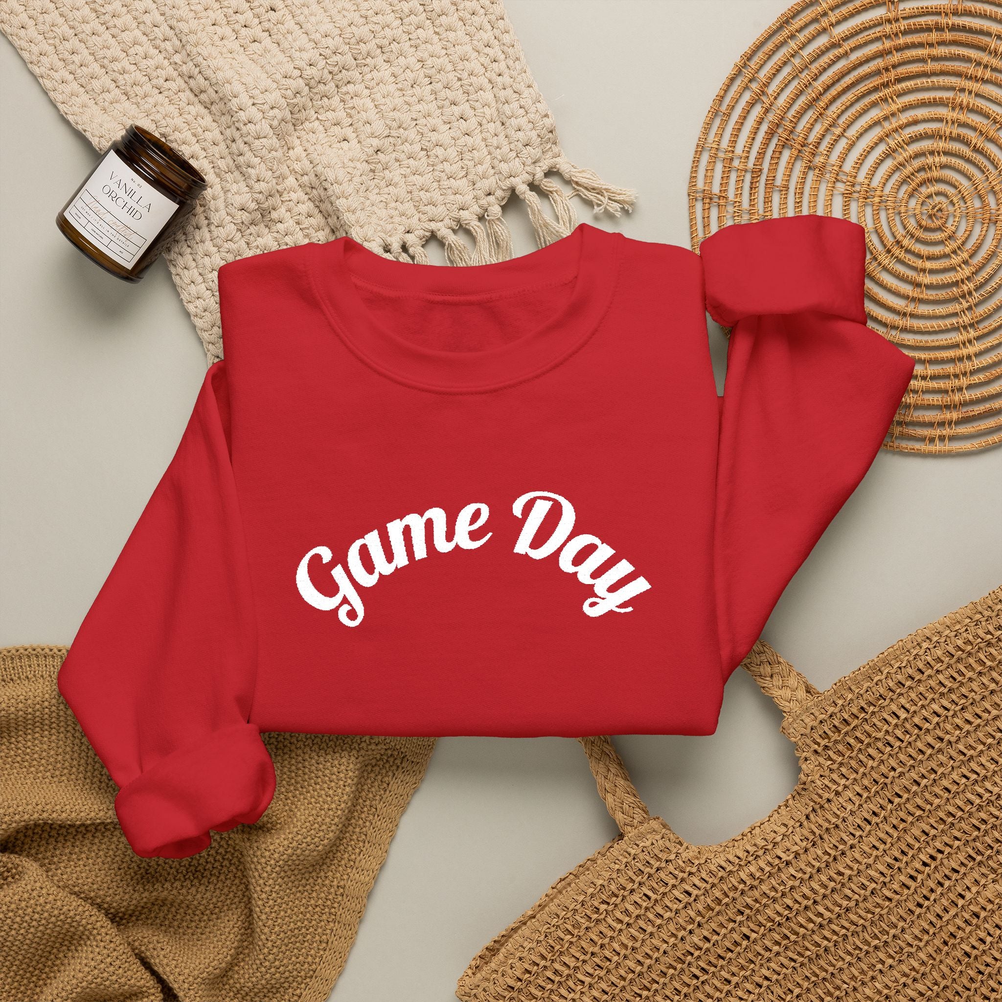 Game Day Crewneck Sweatshirt — Classic Sports Fan Pullover