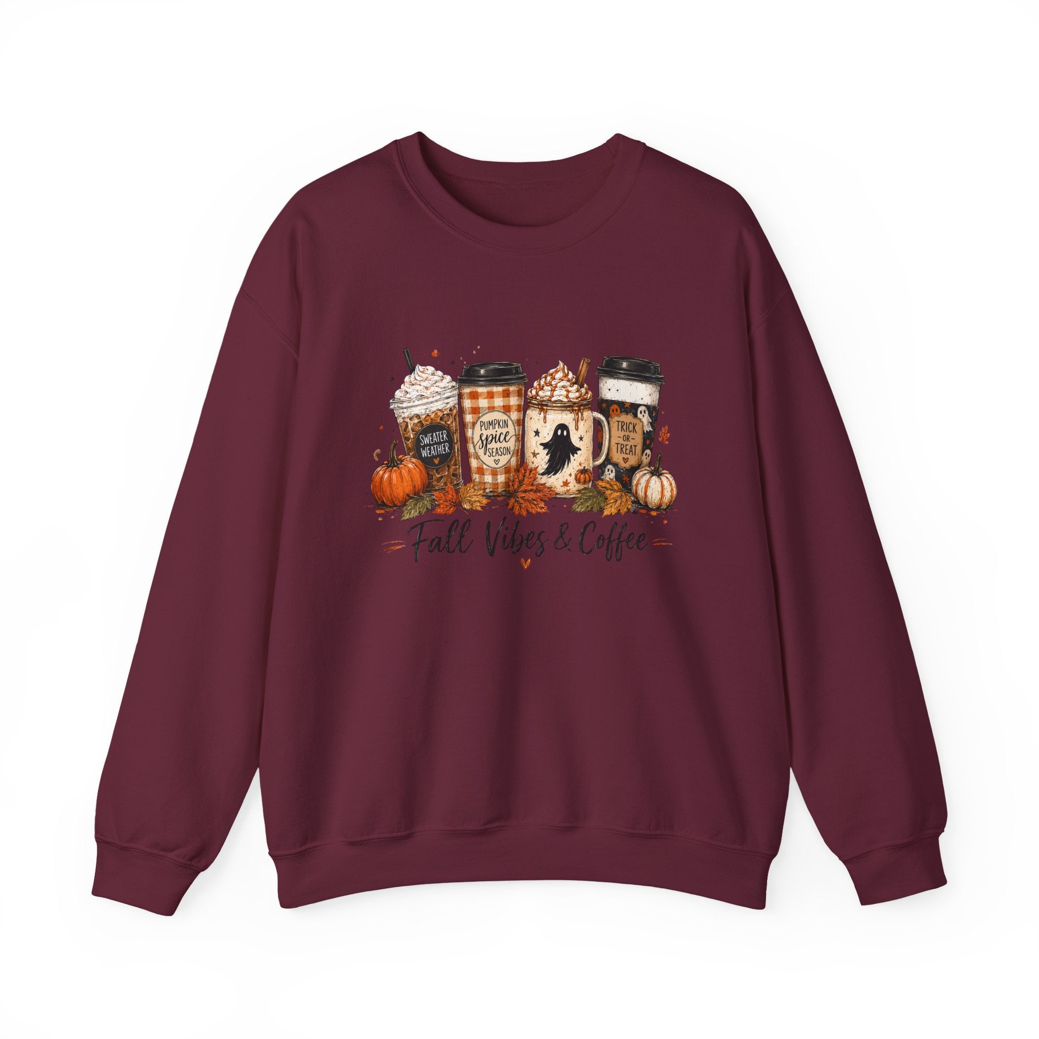 Fall Vibes & Coffee Sweatshirt