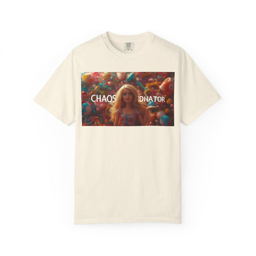 Chaos Coordinator Graphic T-Shirt — Barbie-Inspired Pop Art Tee
