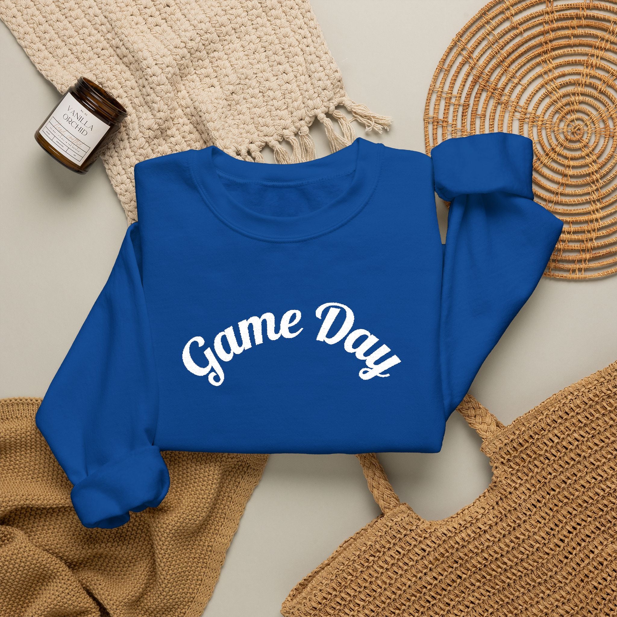 Game Day Crewneck Sweatshirt — Classic Sports Fan Pullover