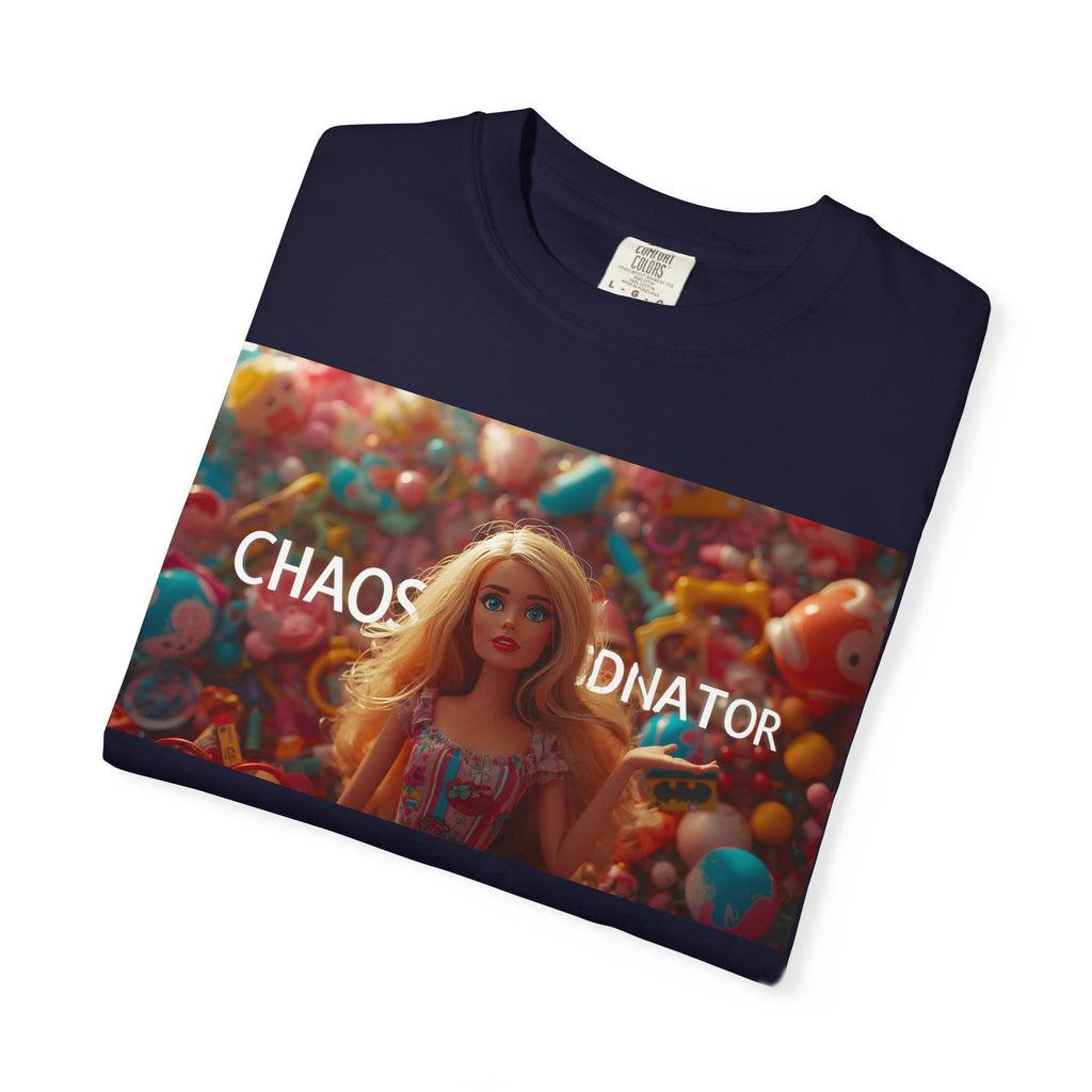 Chaos Coordinator Graphic T-Shirt — Barbie-Inspired Pop Art Tee