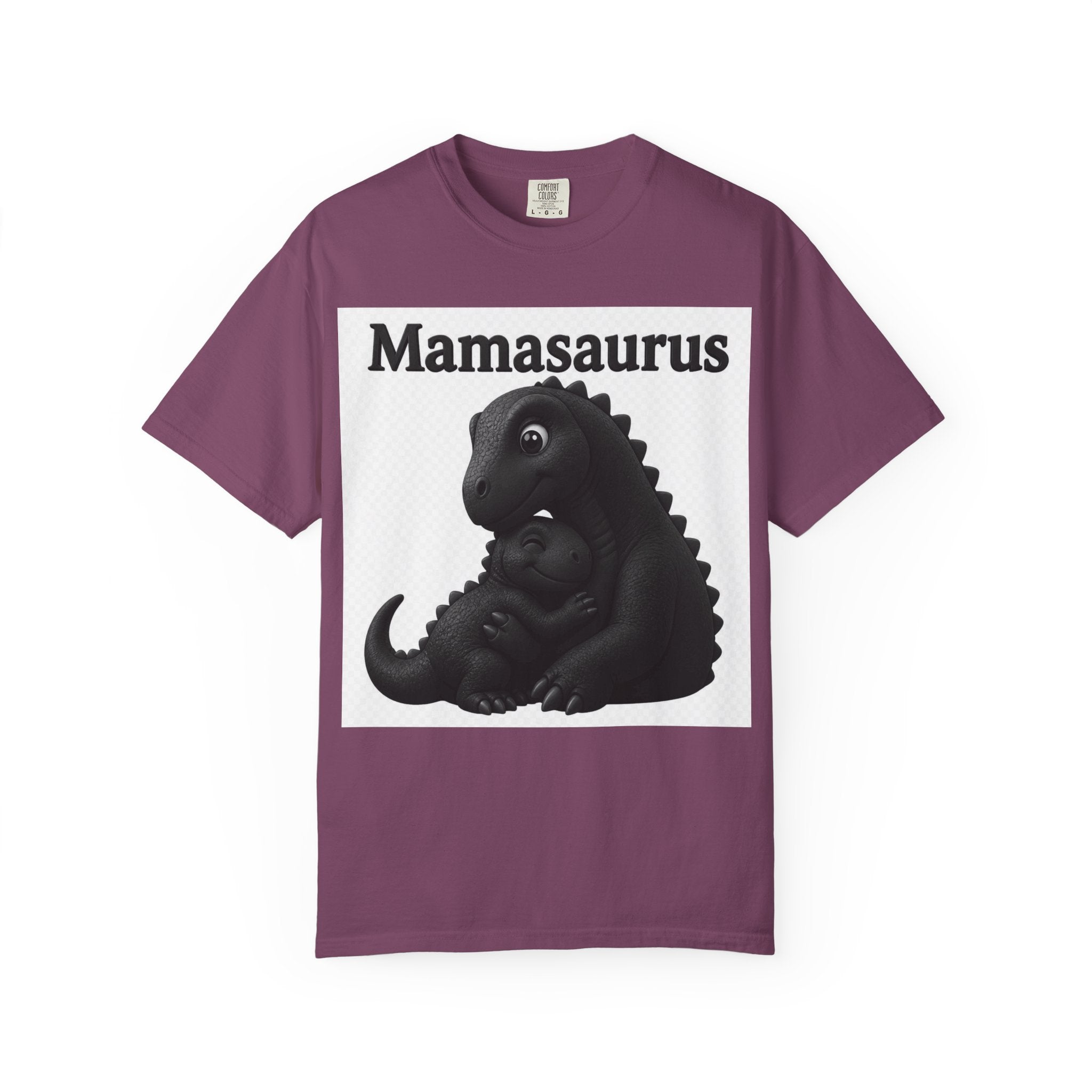 Mamasaurus T-Shirt — Cute Mama Dinosaur Graphic Tee for Mother's Day