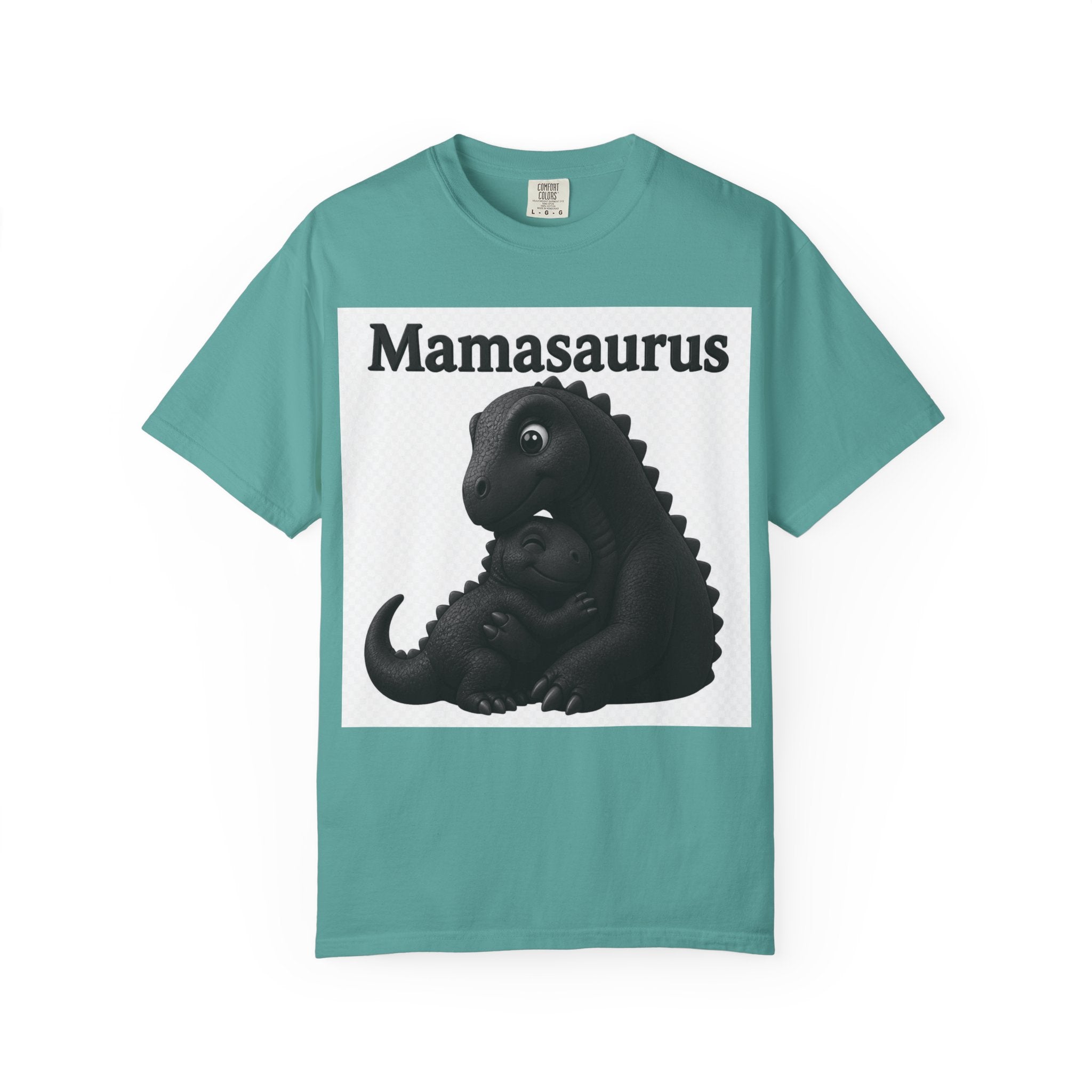 Mamasaurus T-Shirt — Cute Mama Dinosaur Graphic Tee for Mother's Day