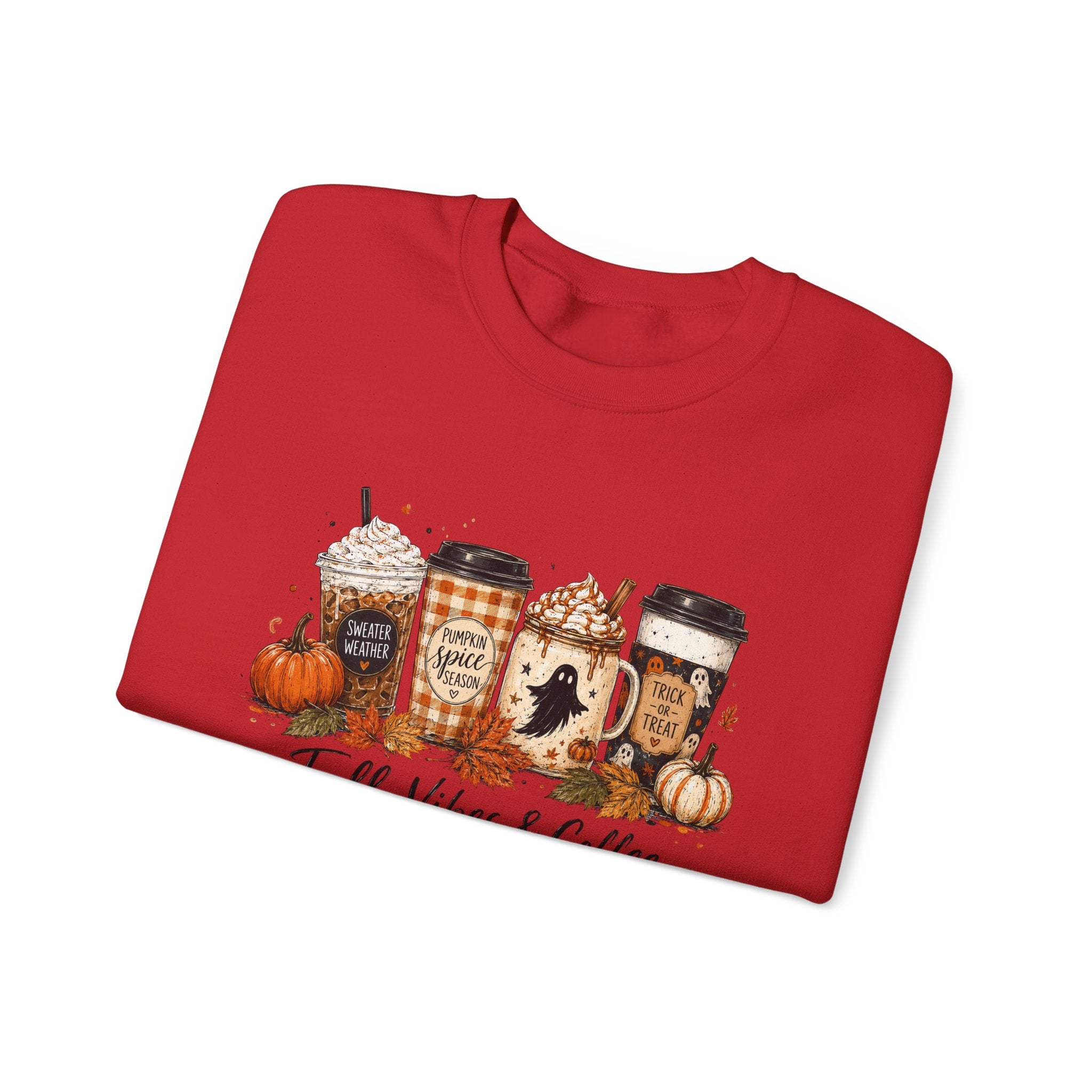 Fall Vibes & Coffee Sweatshirt